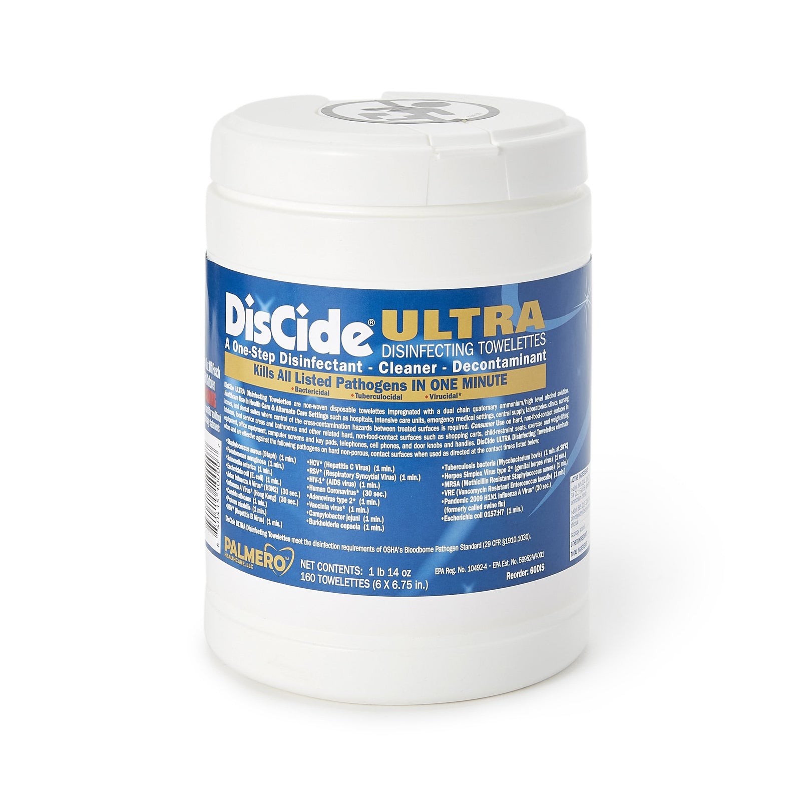 DisCide Ultra Disinfecting Towelettes