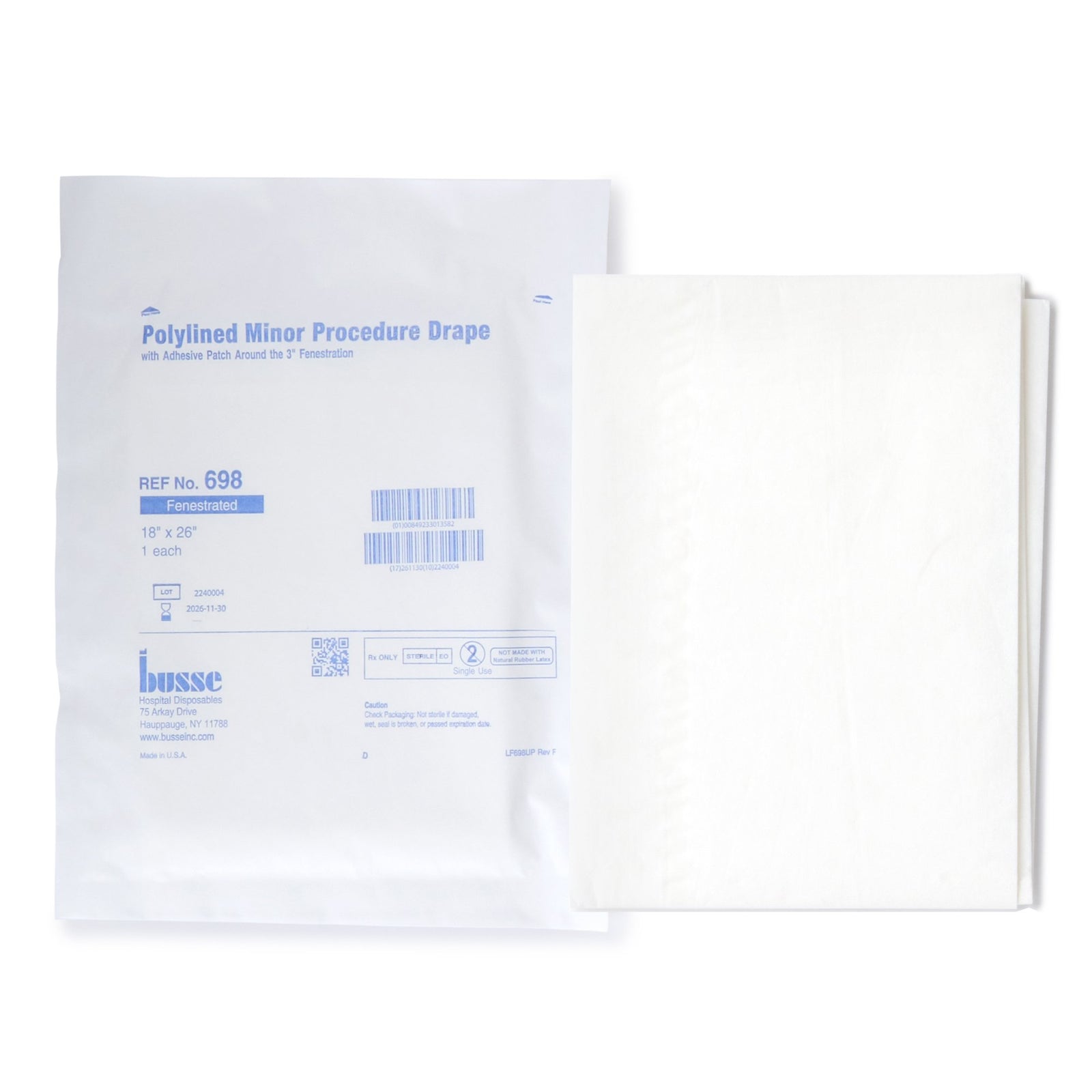 Busse Hospital Sterile Minor Procedure Surgical Drape