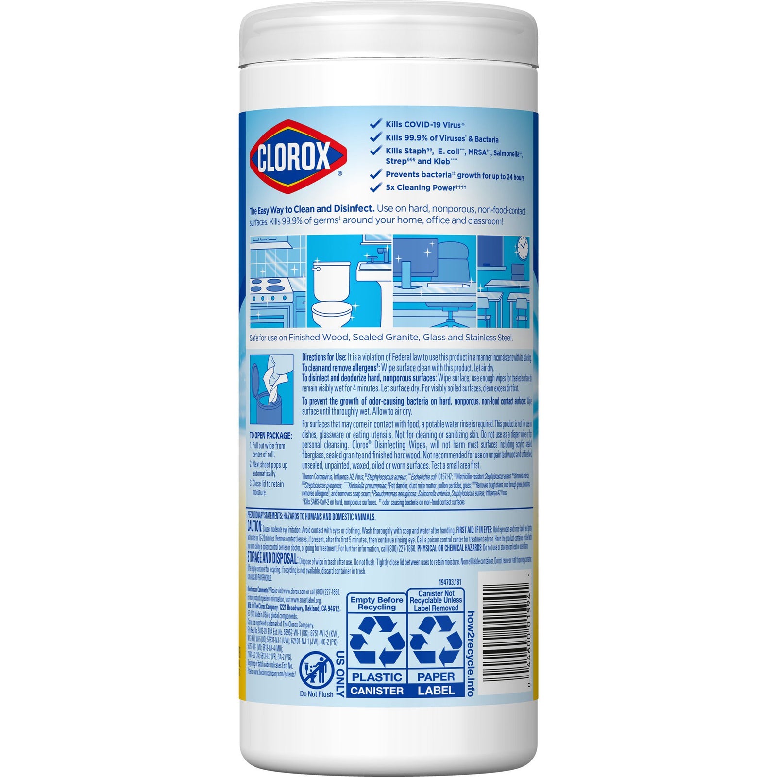 Clorox Desinfecting Wipes