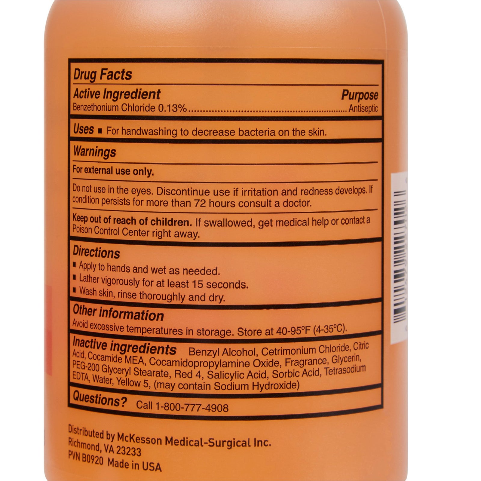 McKesson Antibacterial Soap