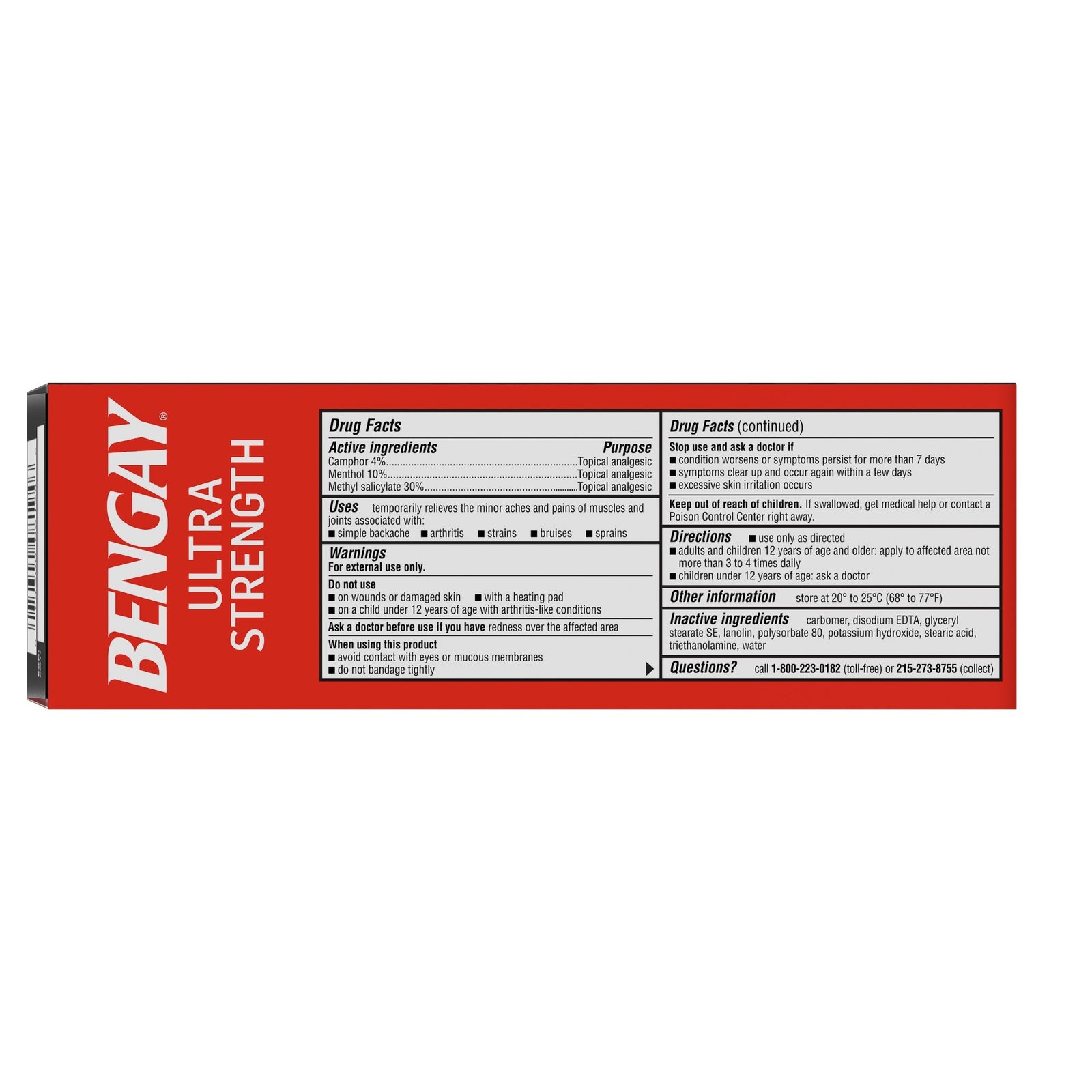Bengay Ultra Strength Topical Pain Relief