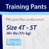Curity Male Youth Training Pants