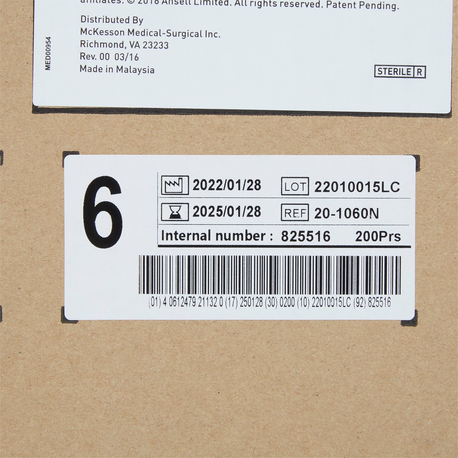 McKesson Perry Performance Plus Surgical Glove