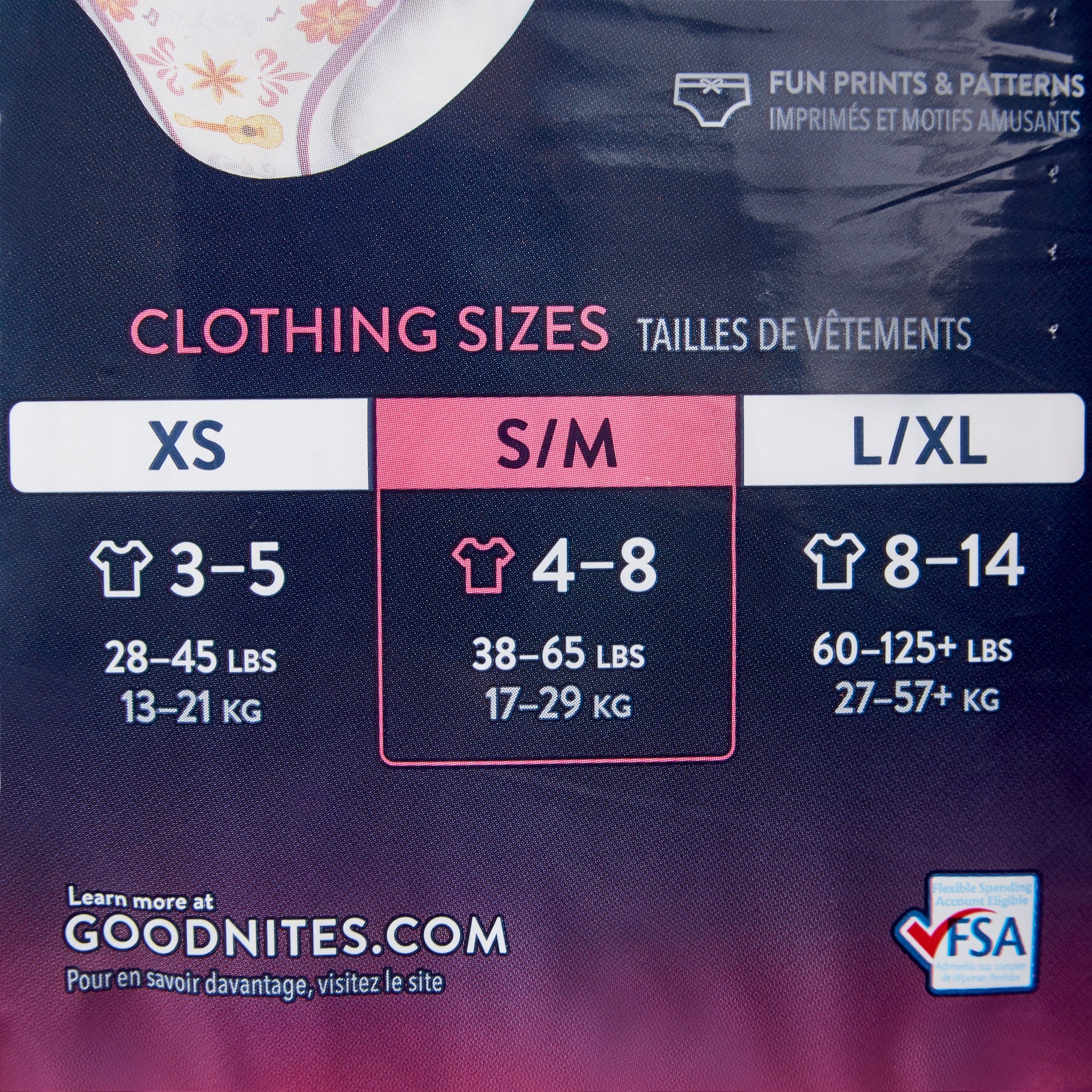 GoodNites® Absorbent Underwear, Small / Medium, 14 per Package