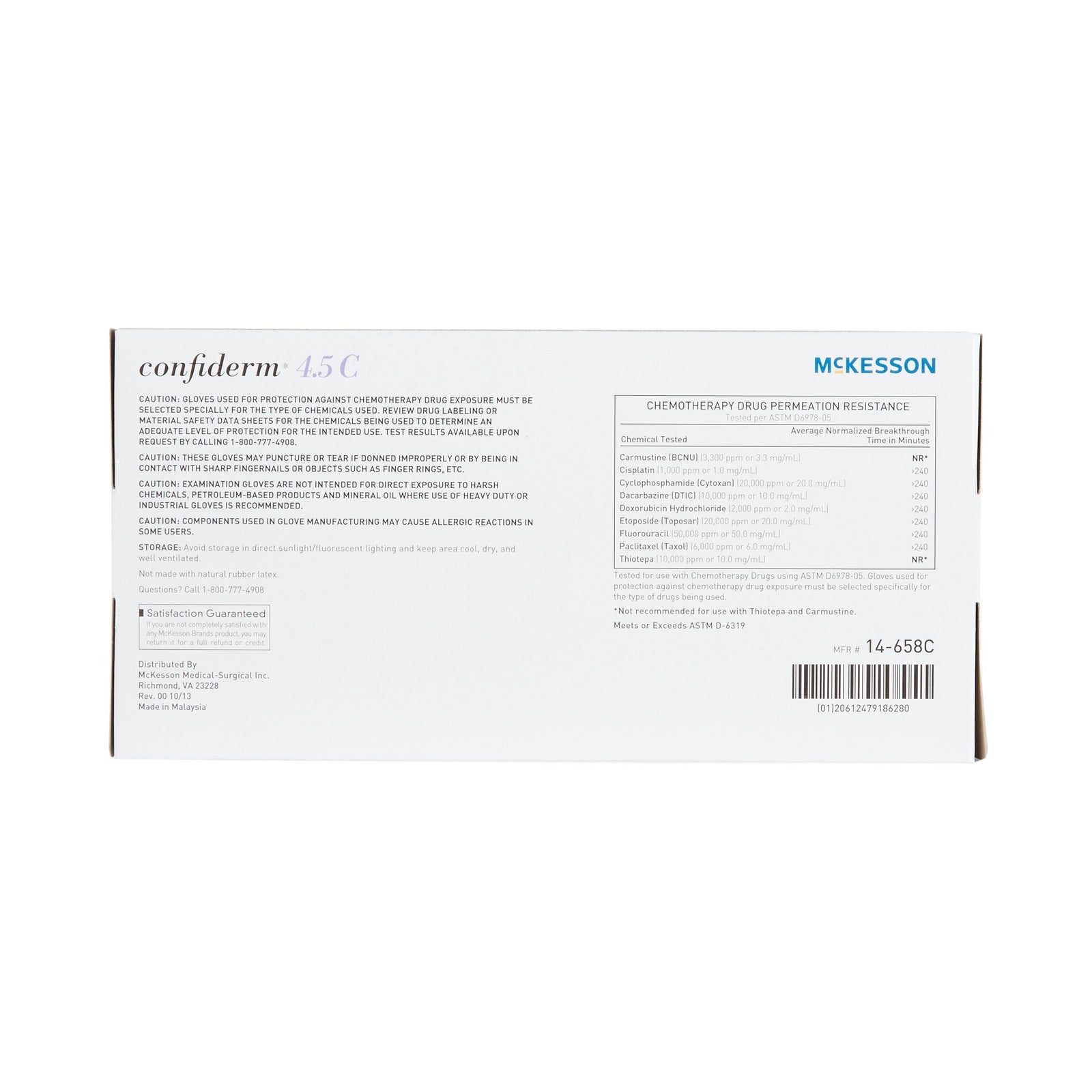 McKesson Confiderm 4.5C Nitrile Exam Glove