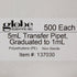 Globe Scientific Graduated Transfer Pipette