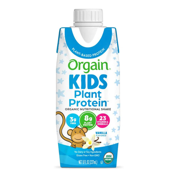 Orgain Kids Plant Protein Nutritional Shake Pediatric Oral Supplement
