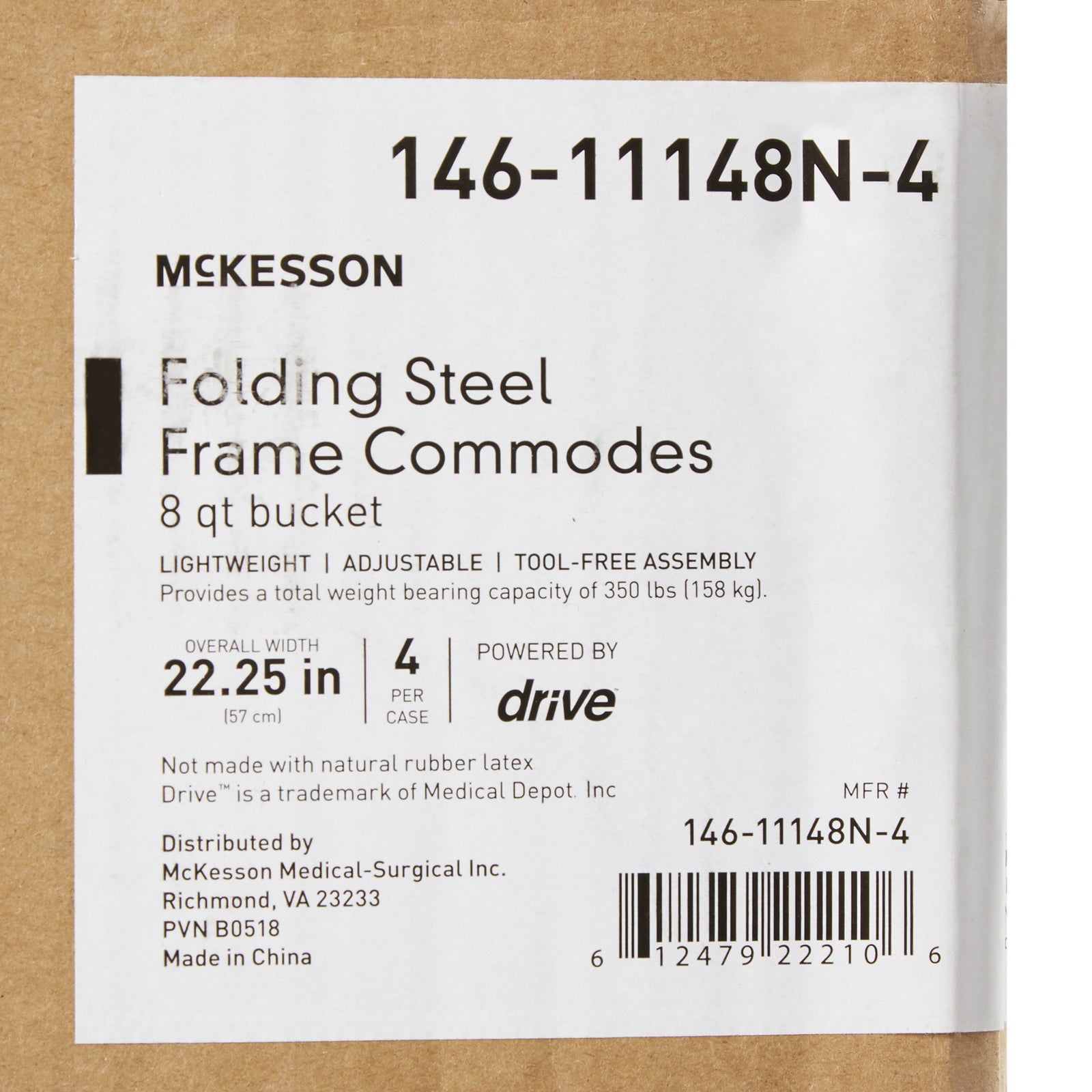 McKesson Commode Chair