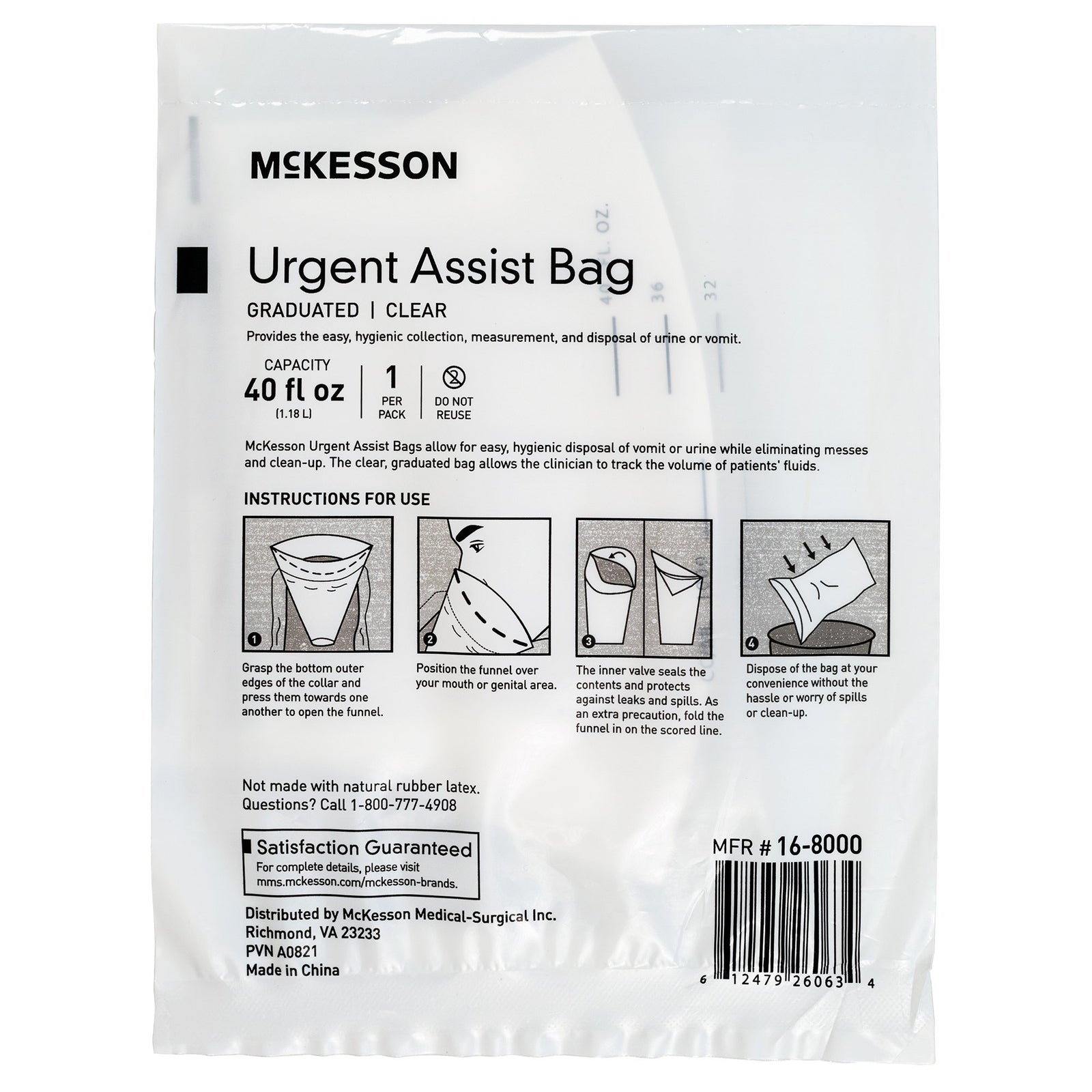 McKesson Emesis Bag