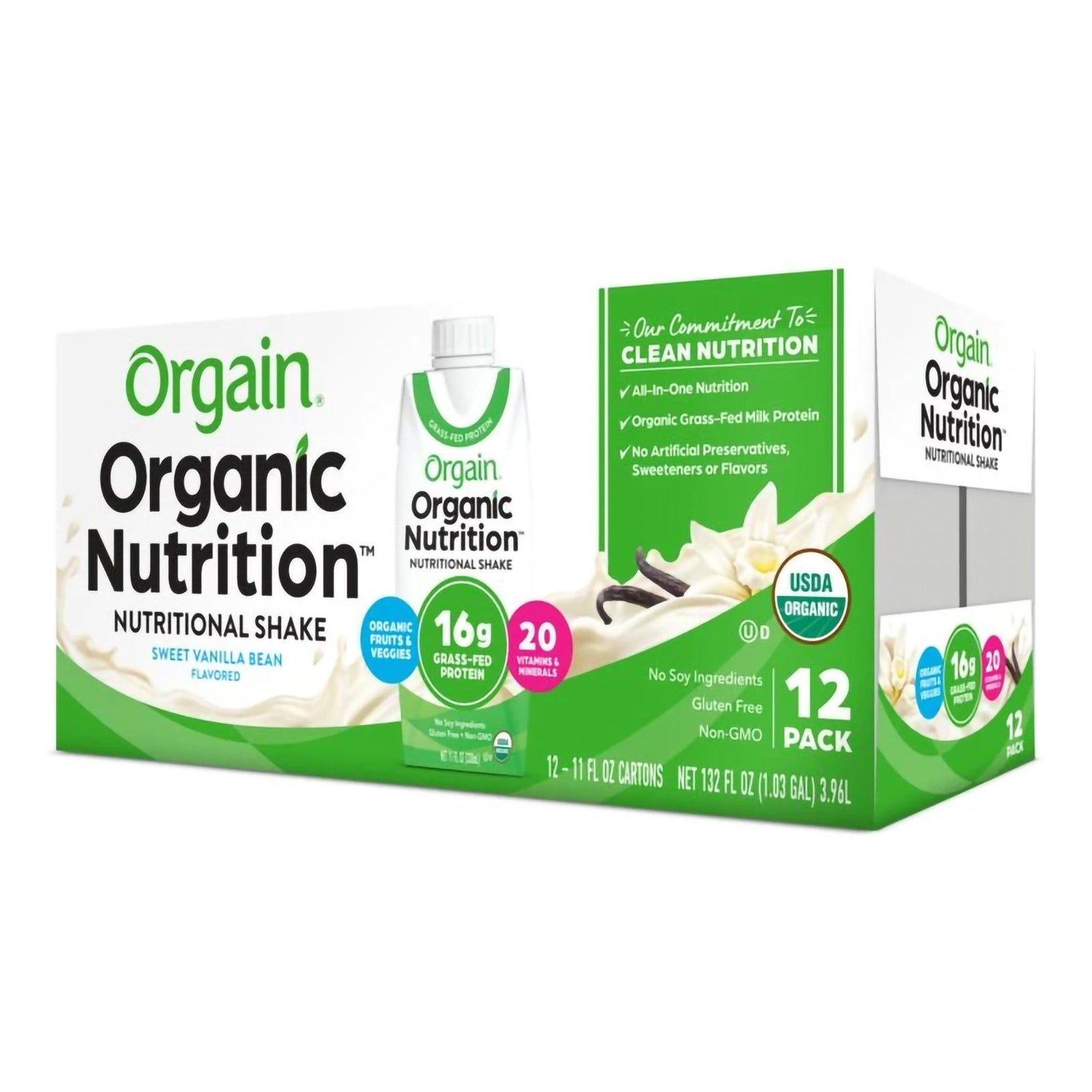 Orgain Organic Nutritional Shake Oral Supplement