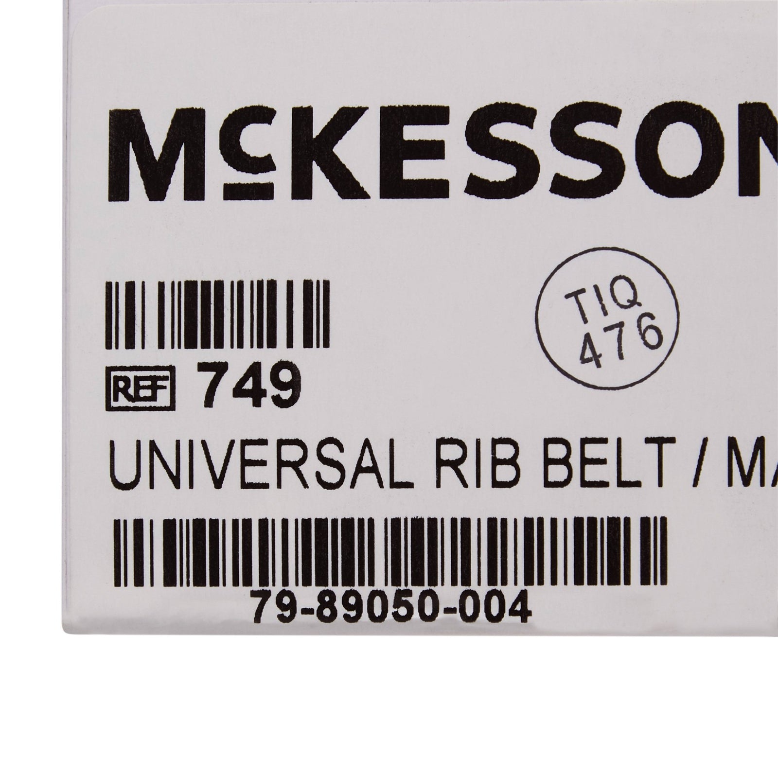 McKesson Rib Belt, One Size Fits Most