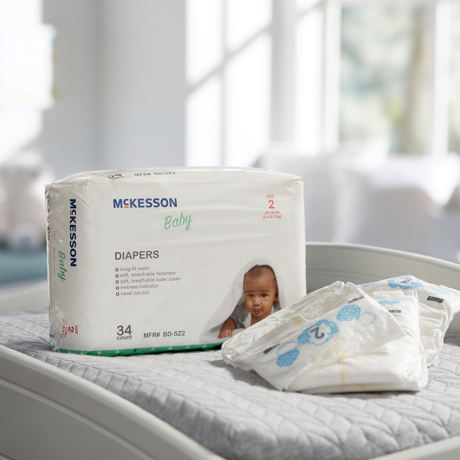 McKesson Unisex Baby Diaper
