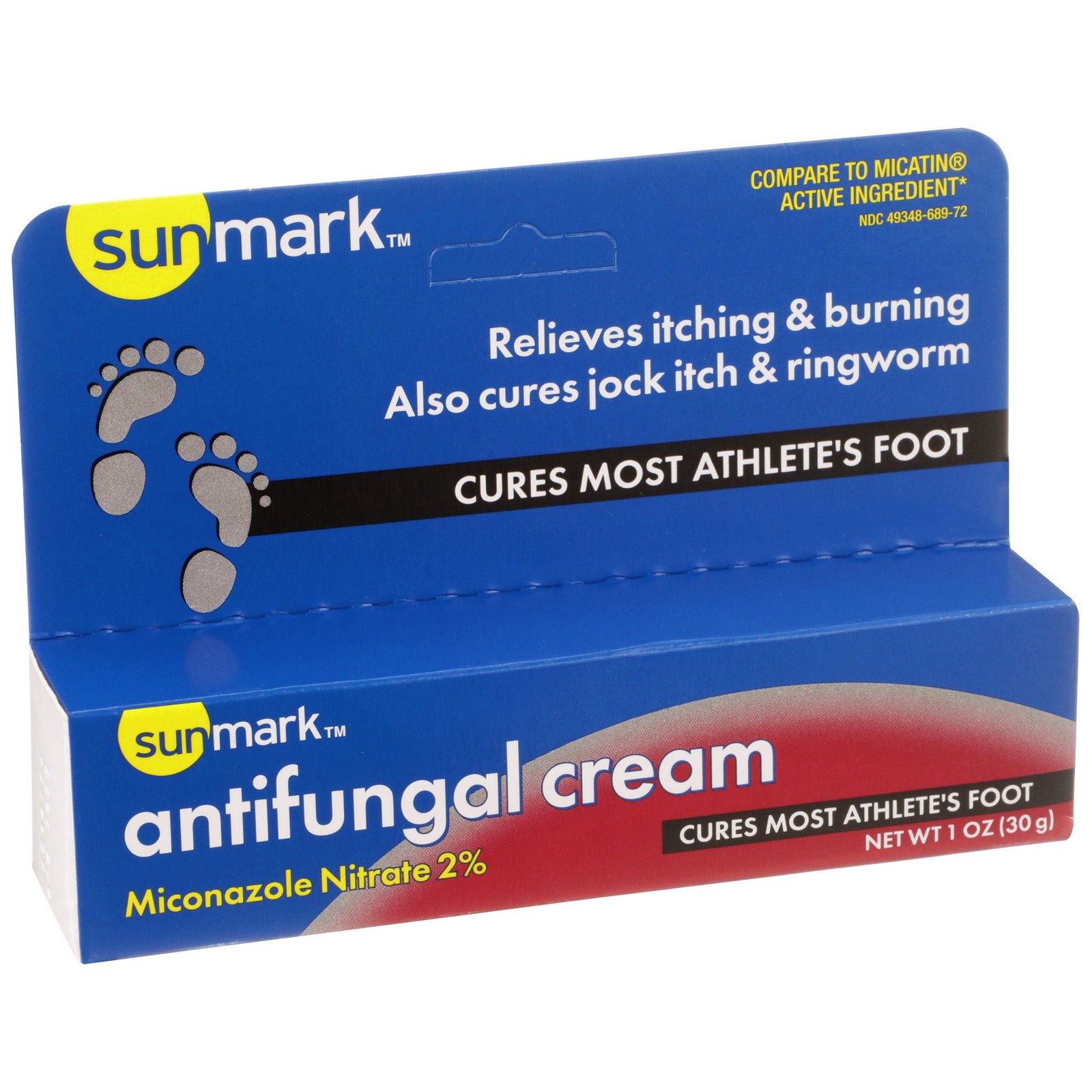 sunmark Athlete's Foot Cream Full Prescription Strength