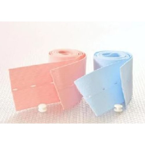 Abdominal Belt With Button Pink/Blue For Use With Fetal Monitor