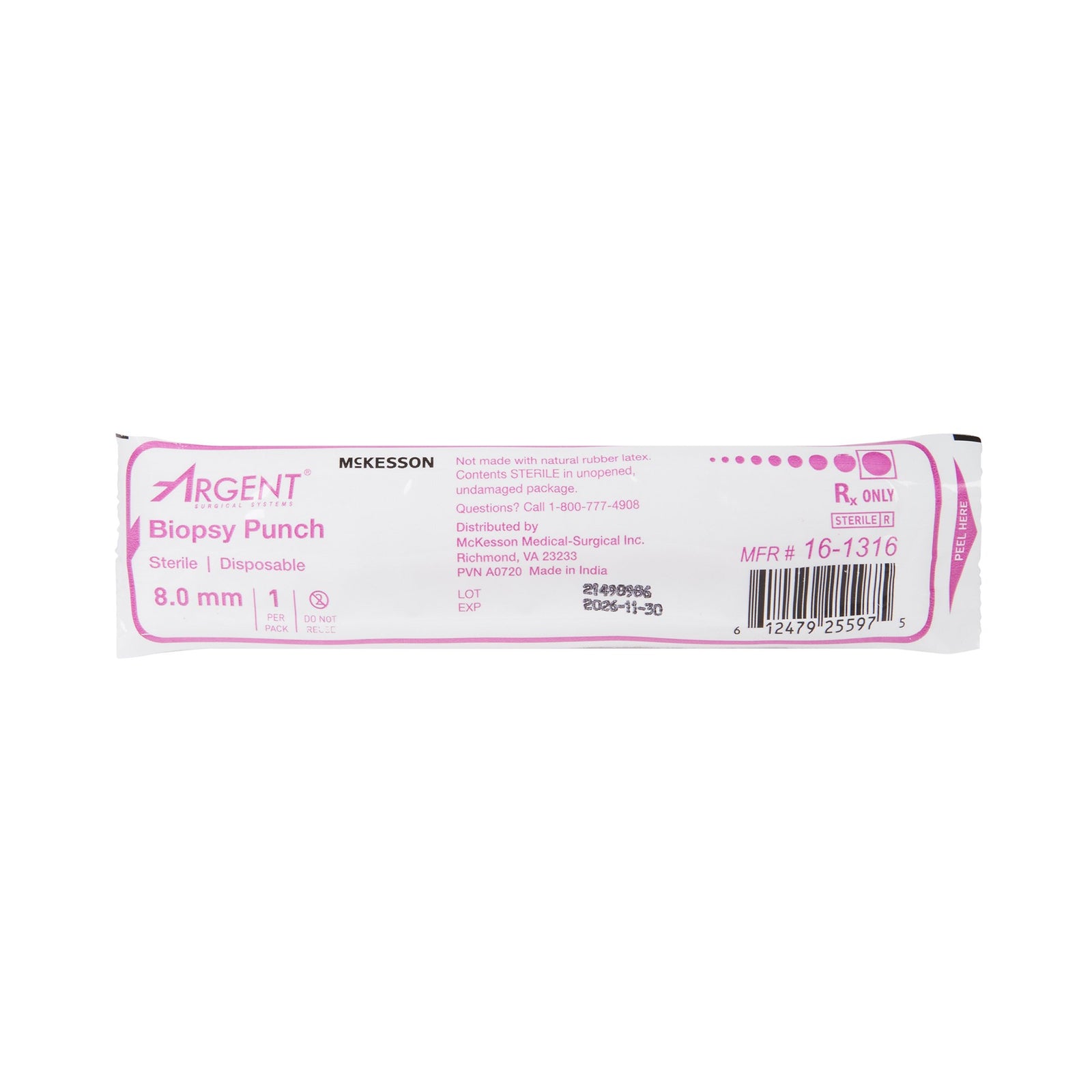McKesson Argent Biopsy Punch