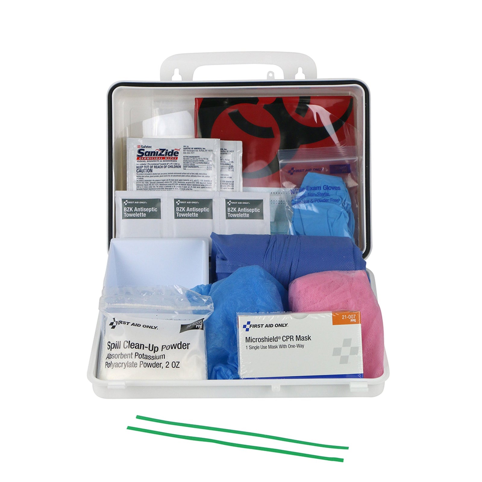 First Aid Only Blood Borne Pathogen / Personal Protection /Spill Kit