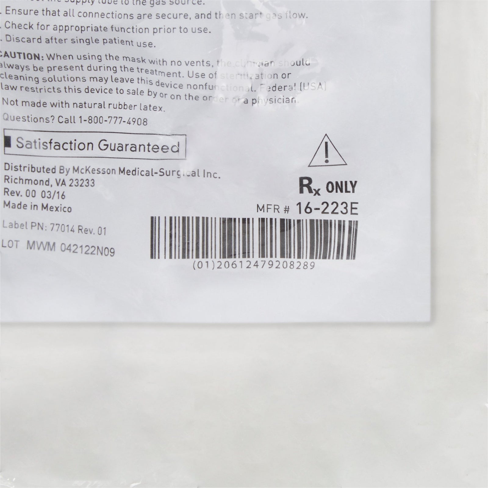 McKesson Oxygen Mask