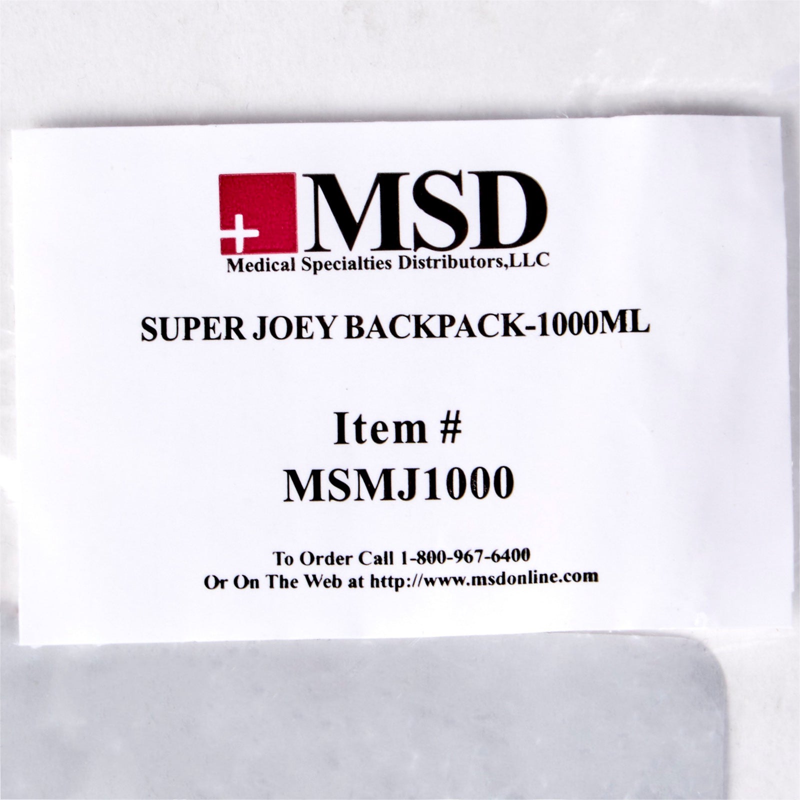 McKesson Feeding Pump Backpack