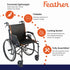 Feather Lightweight Wheelchair