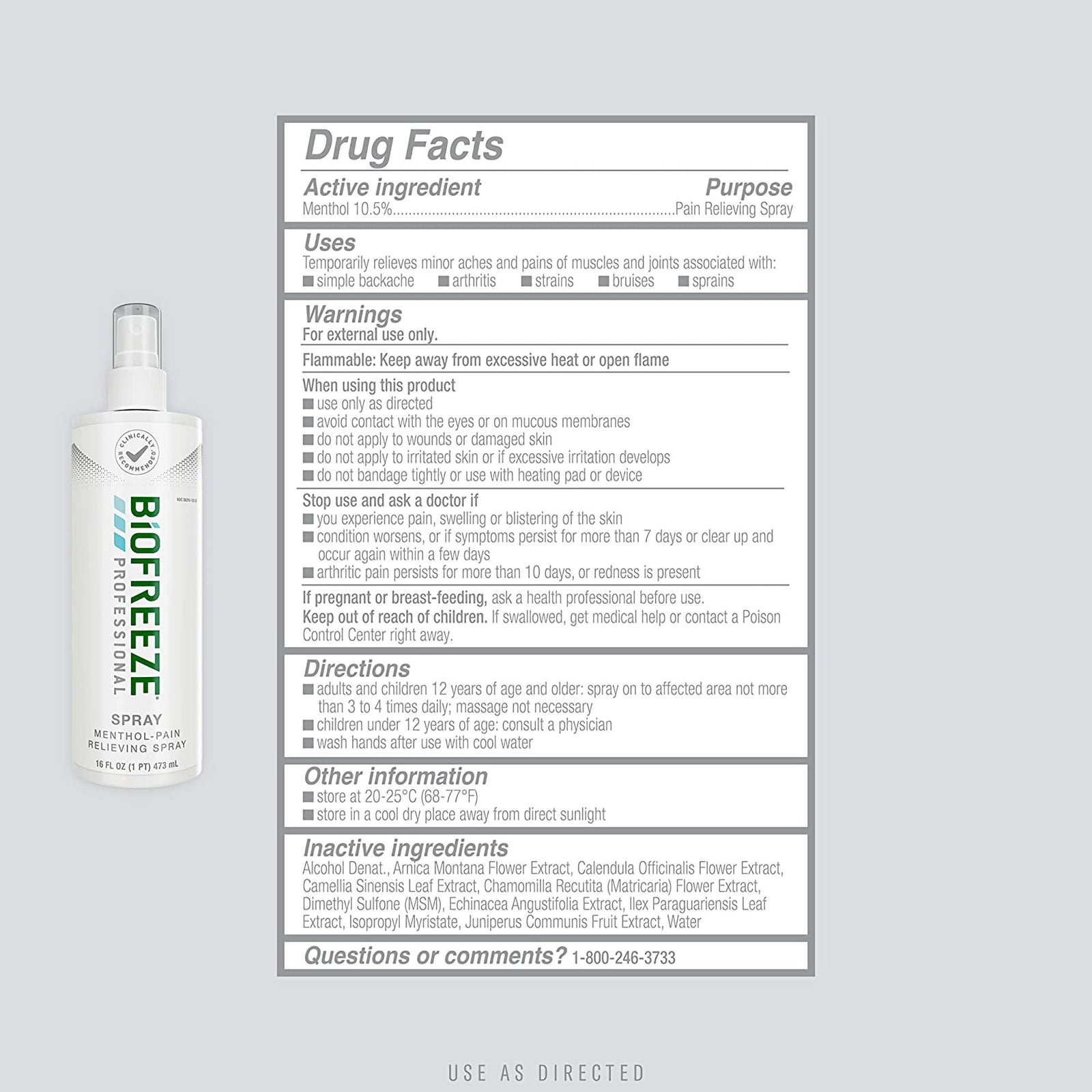 BioFreeze Professional Topical Pain Relief