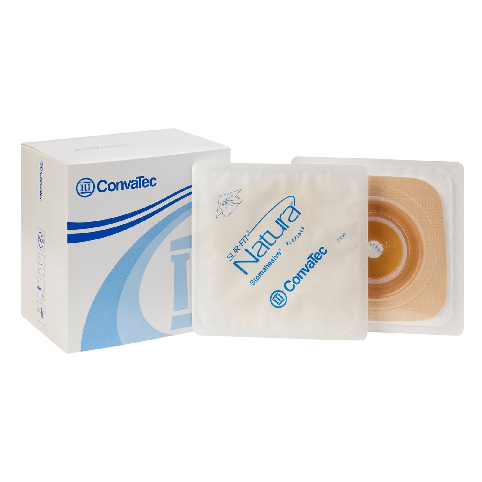 Sur-Fit Natura Colostomy Barrier With 1 1/8 Inch Stoma Opening