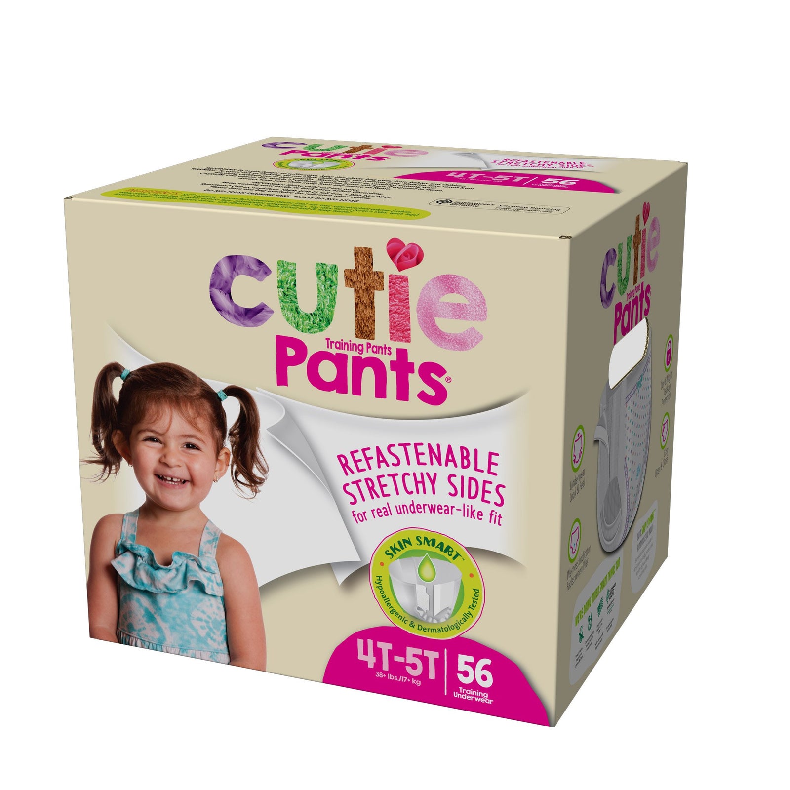 Pull-Ups Female Toddler Training Pants Pull-Ups Learning Designs for Girls  Size 4T to 5T Disposable Moderate Absorbency, 17/PK - Kimberly Clark  Professional 51357 PK - Betty Mills