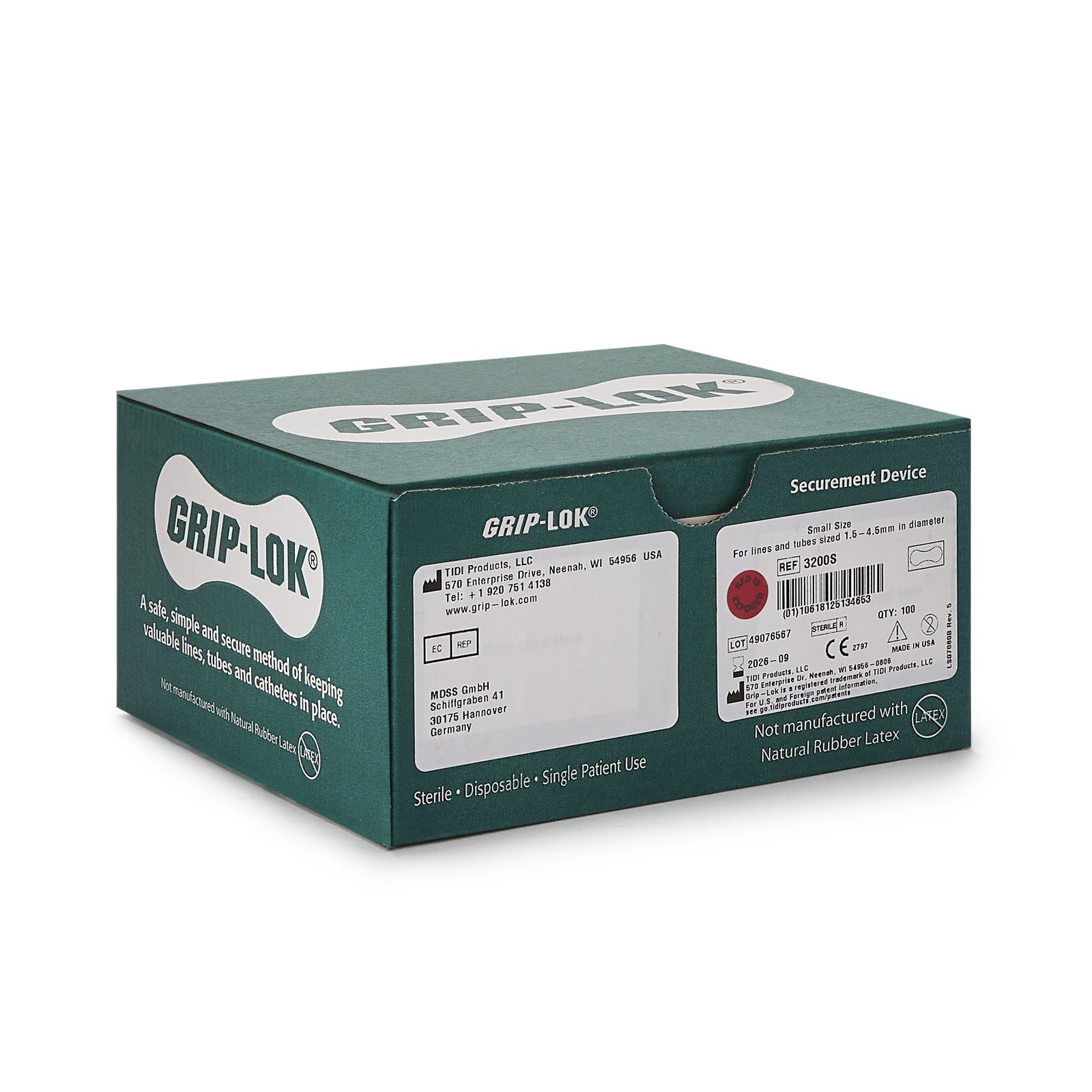 GripLok Foley Catheter / Line Securement Device