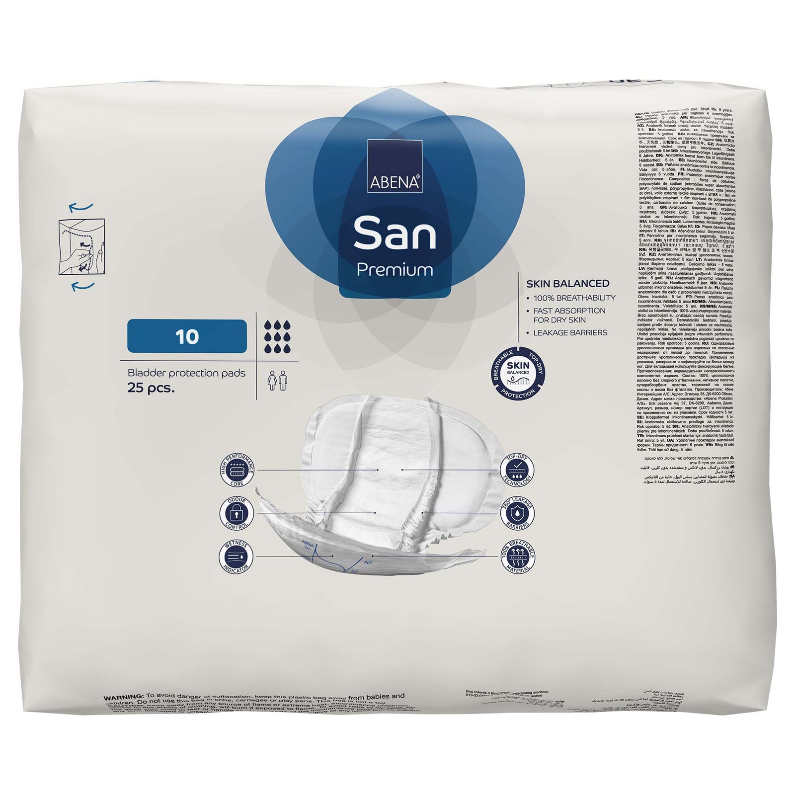 Abena San Premium Incontinence Liner