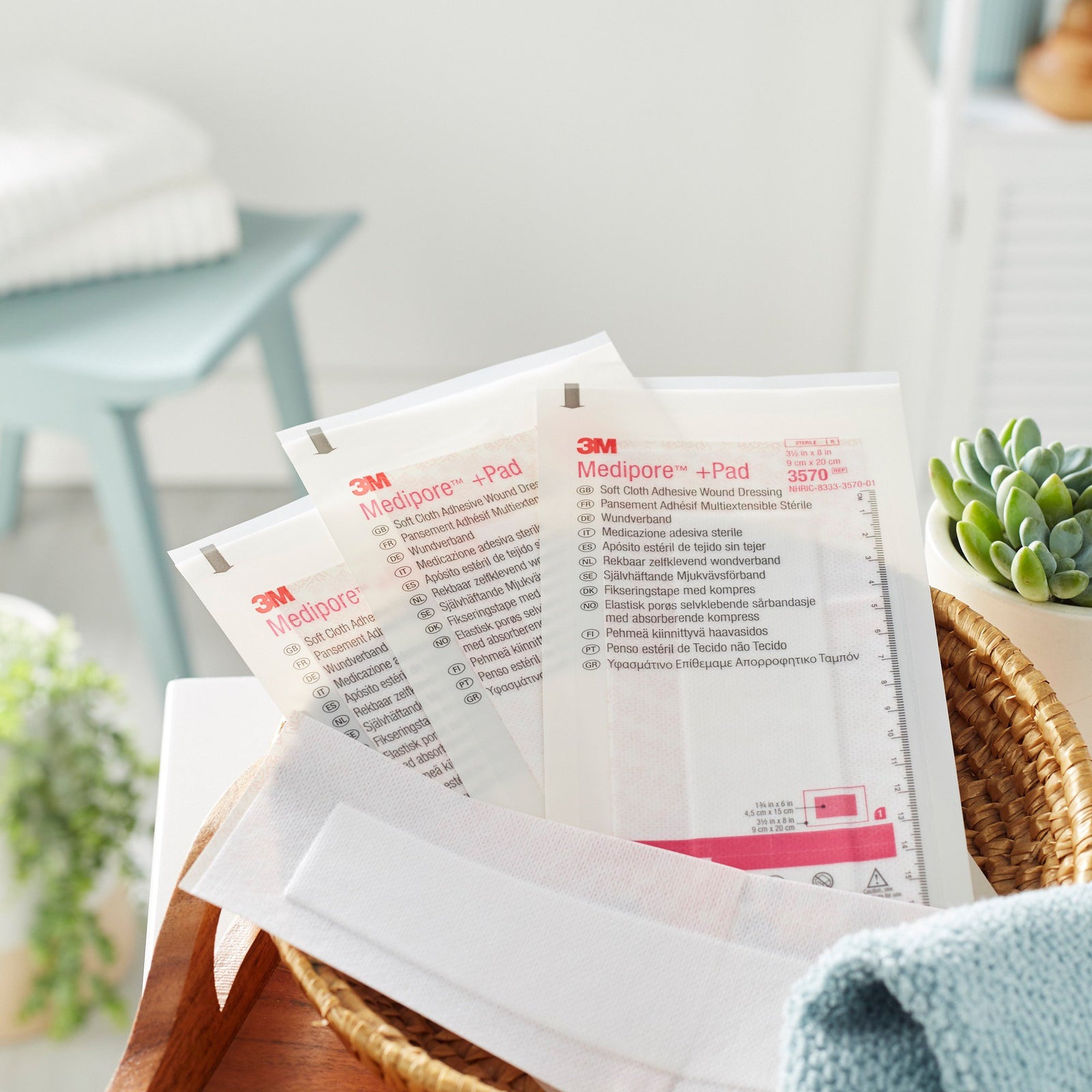 3M Medipore Pad Soft Cloth Adhesive Wound Dressing