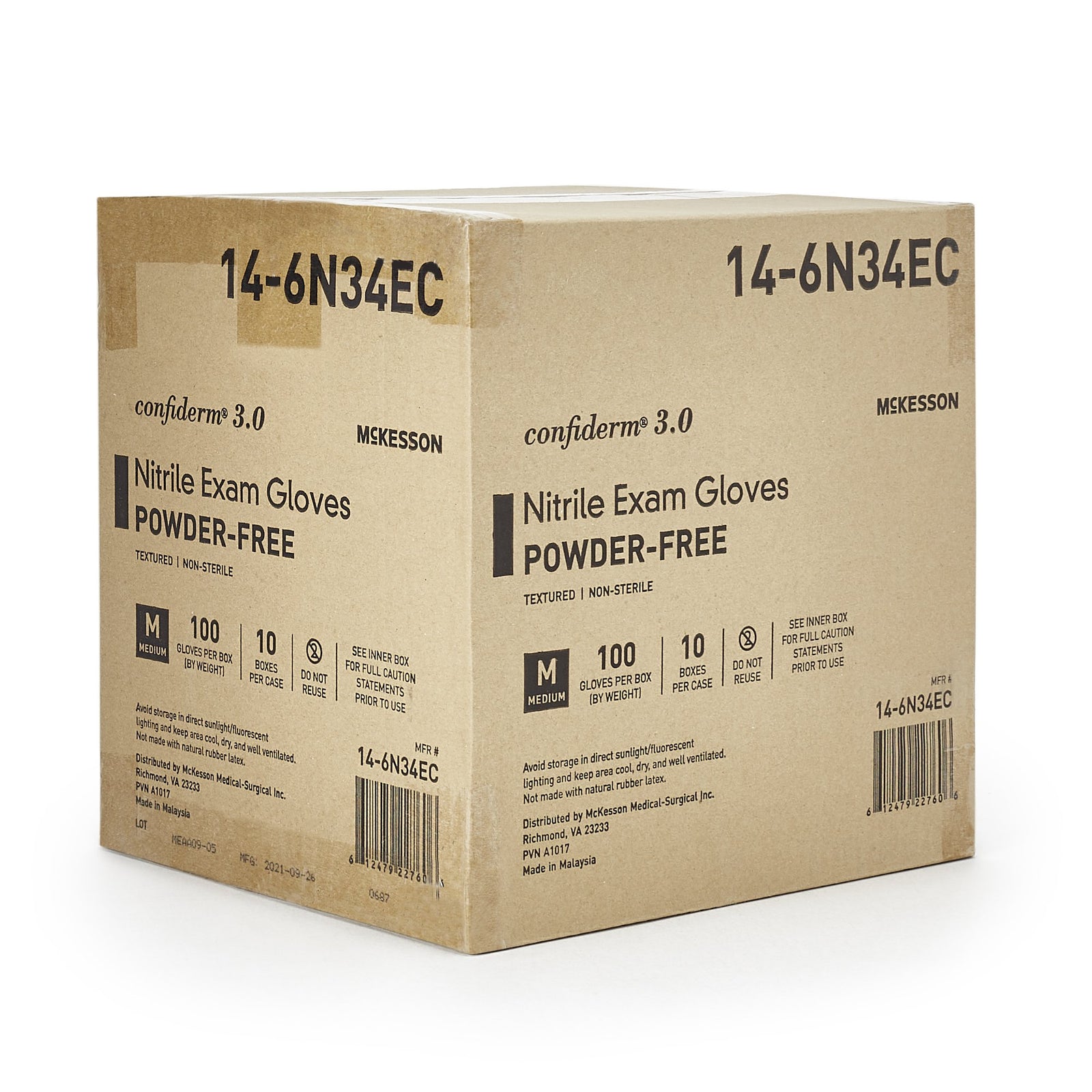 McKesson Confiderm 3.0 Nitrile Exam Glove