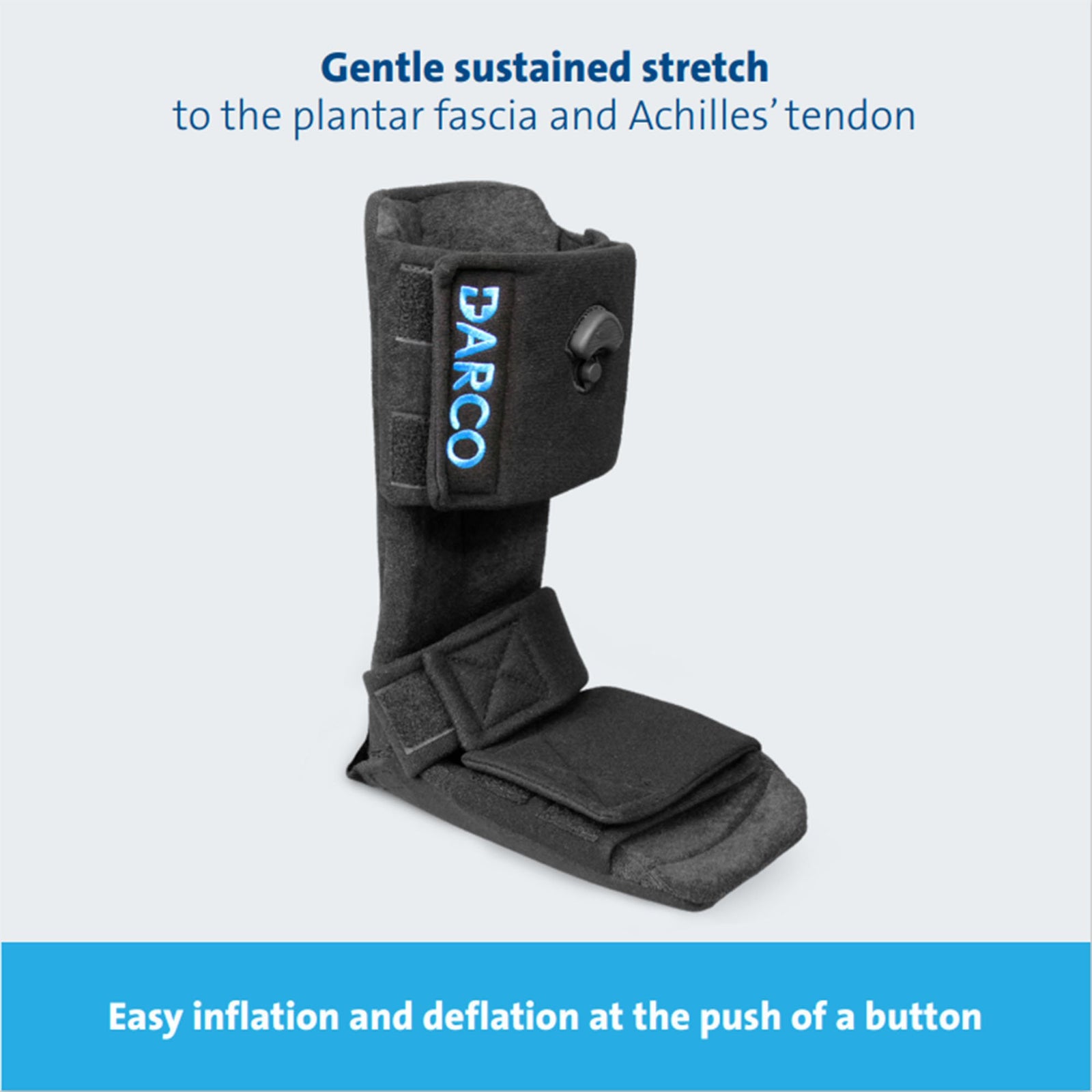 Night Splint Medium Hook And Loop Closure Male 6-1/2 To 8 / Female 7-1/2 To 10 Foot