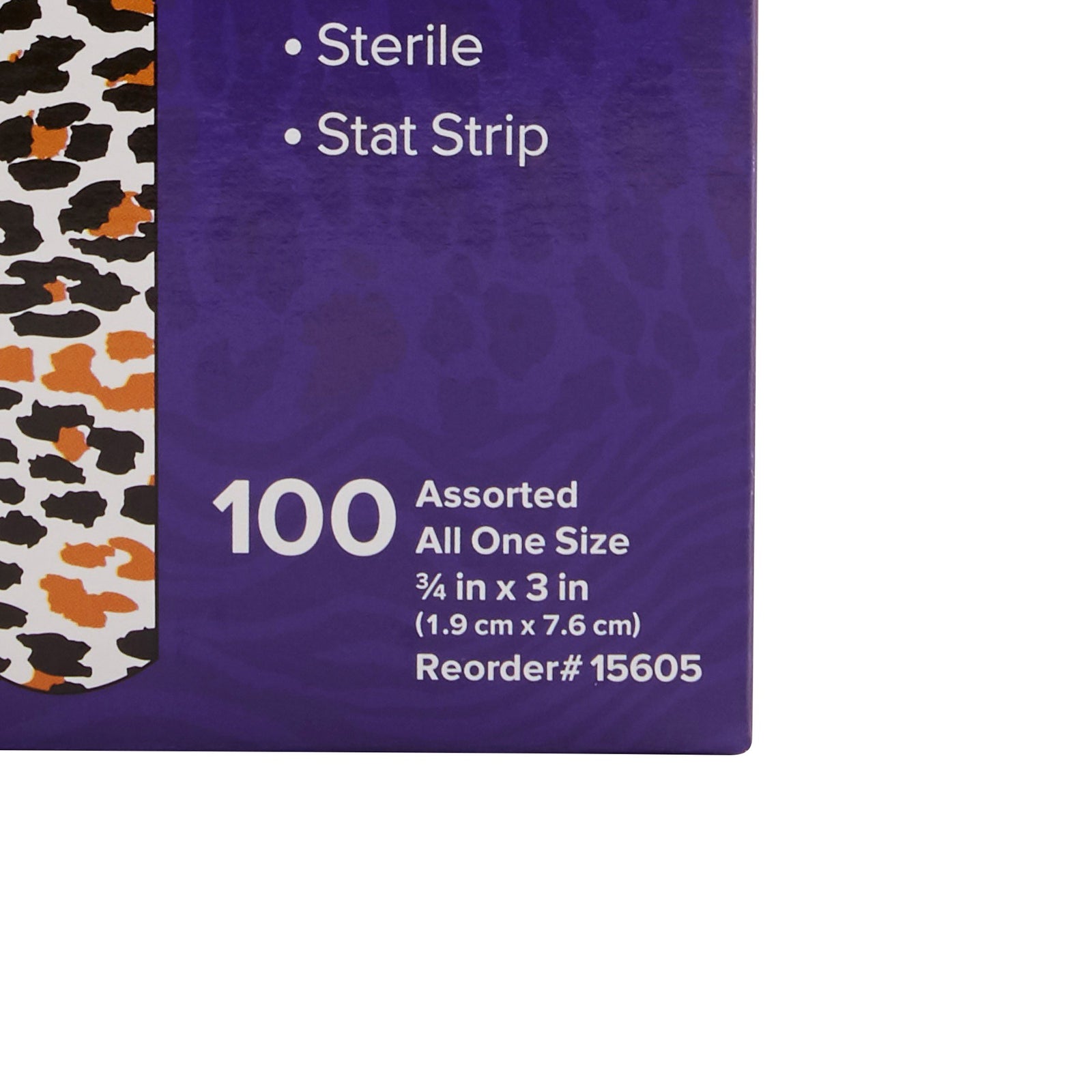 American White Cross Stat Strip Adhesive Strip