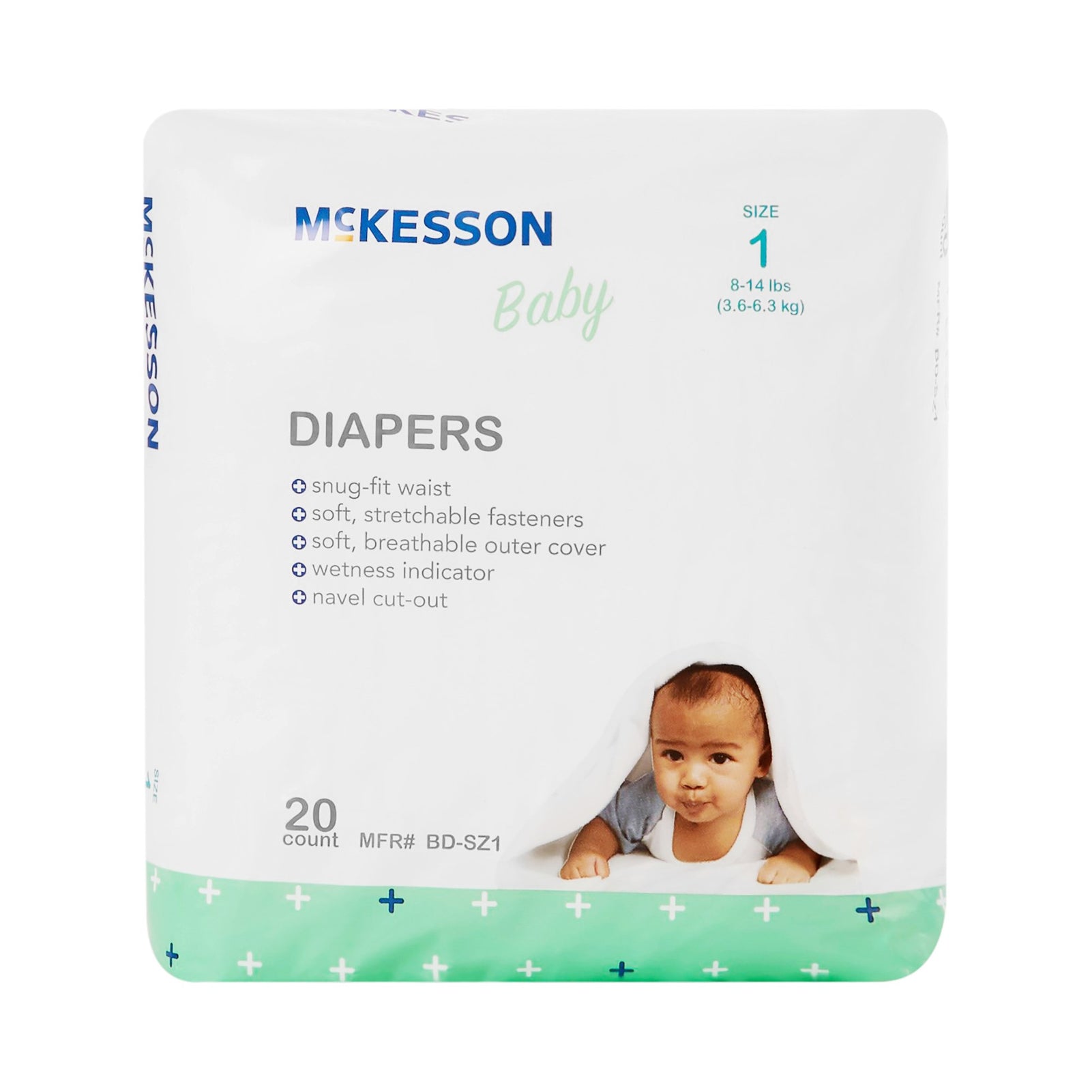 McKesson Unisex Baby Diaper