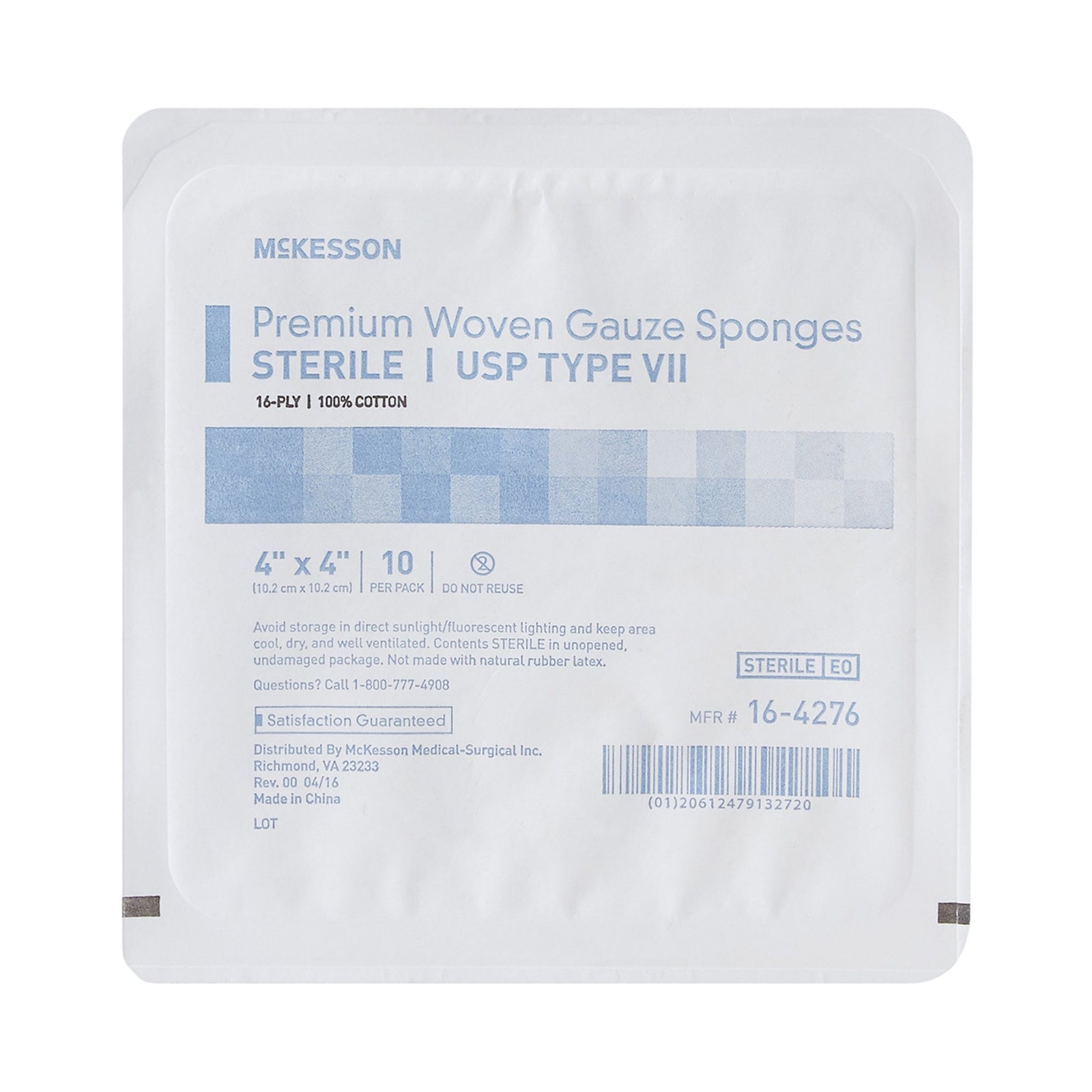 McKesson NonSterile USP Type VII Gauze Sponge