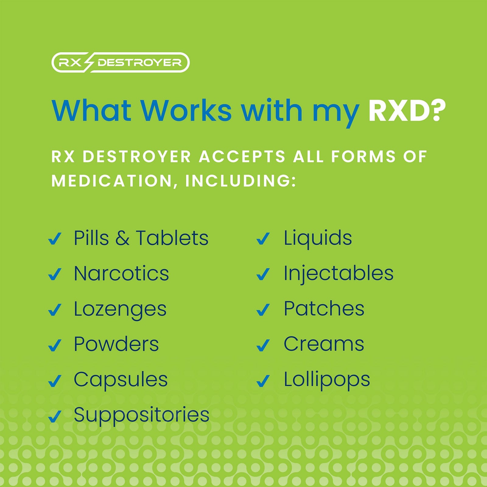 Rx Destroyer All-Purpose Drug Disposal System
