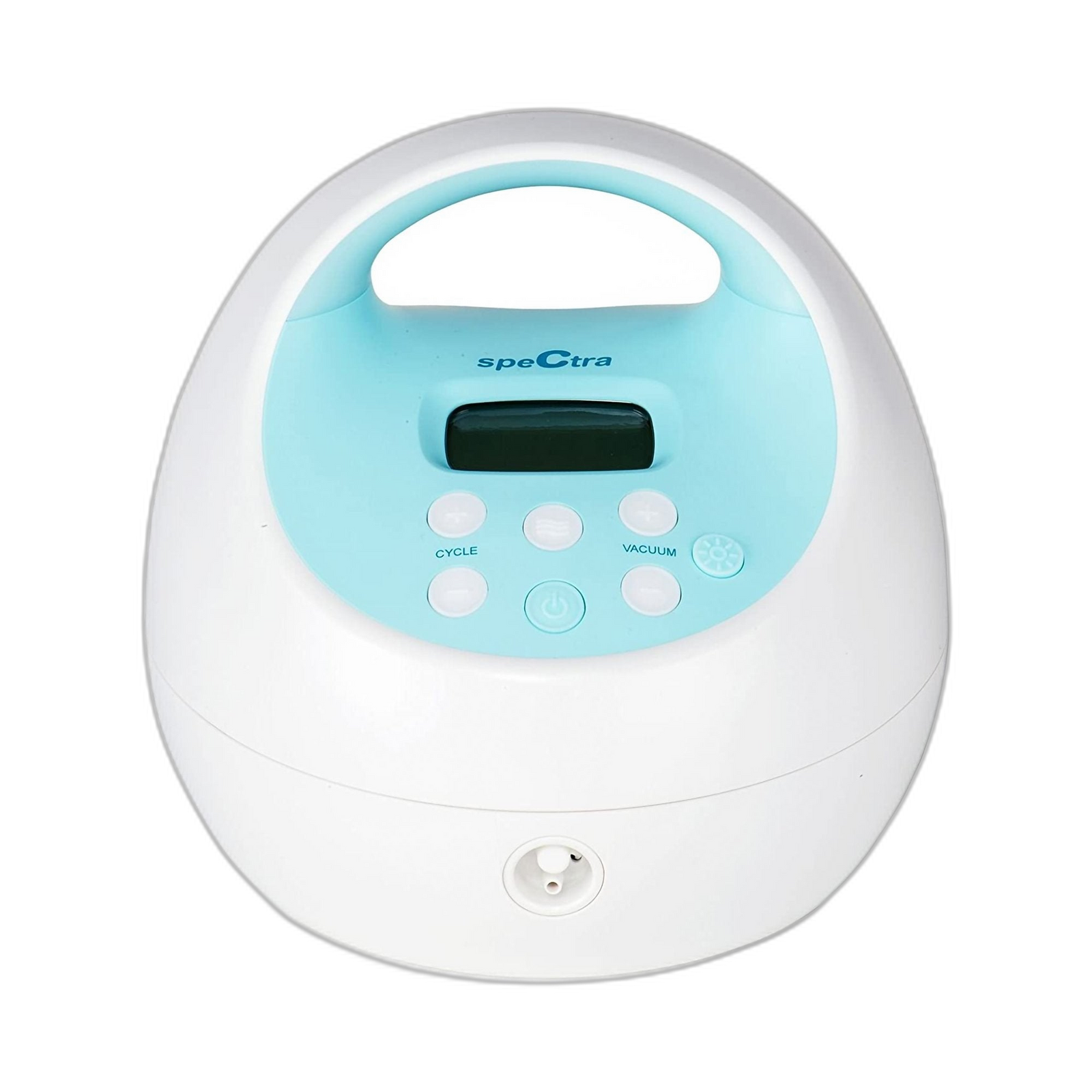 Spectra S1 Plus breast pump front view with LCD display and controls