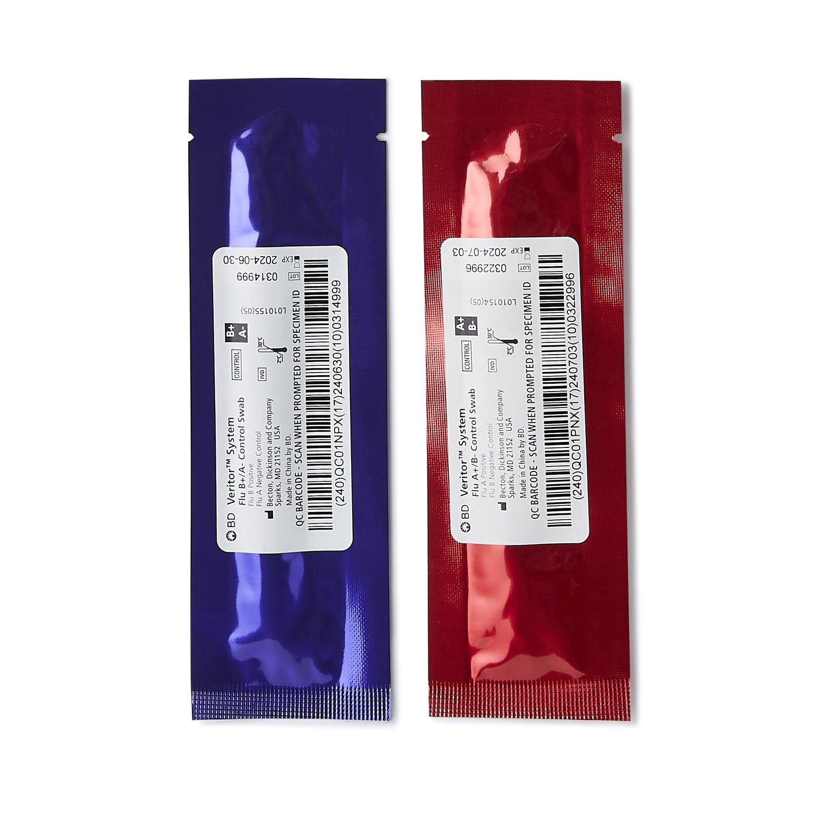 BD Veritor System Control Swab Set