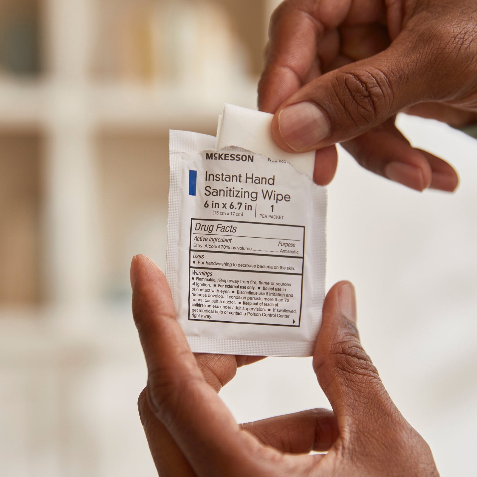 McKesson Hand Sanitizing Wipe