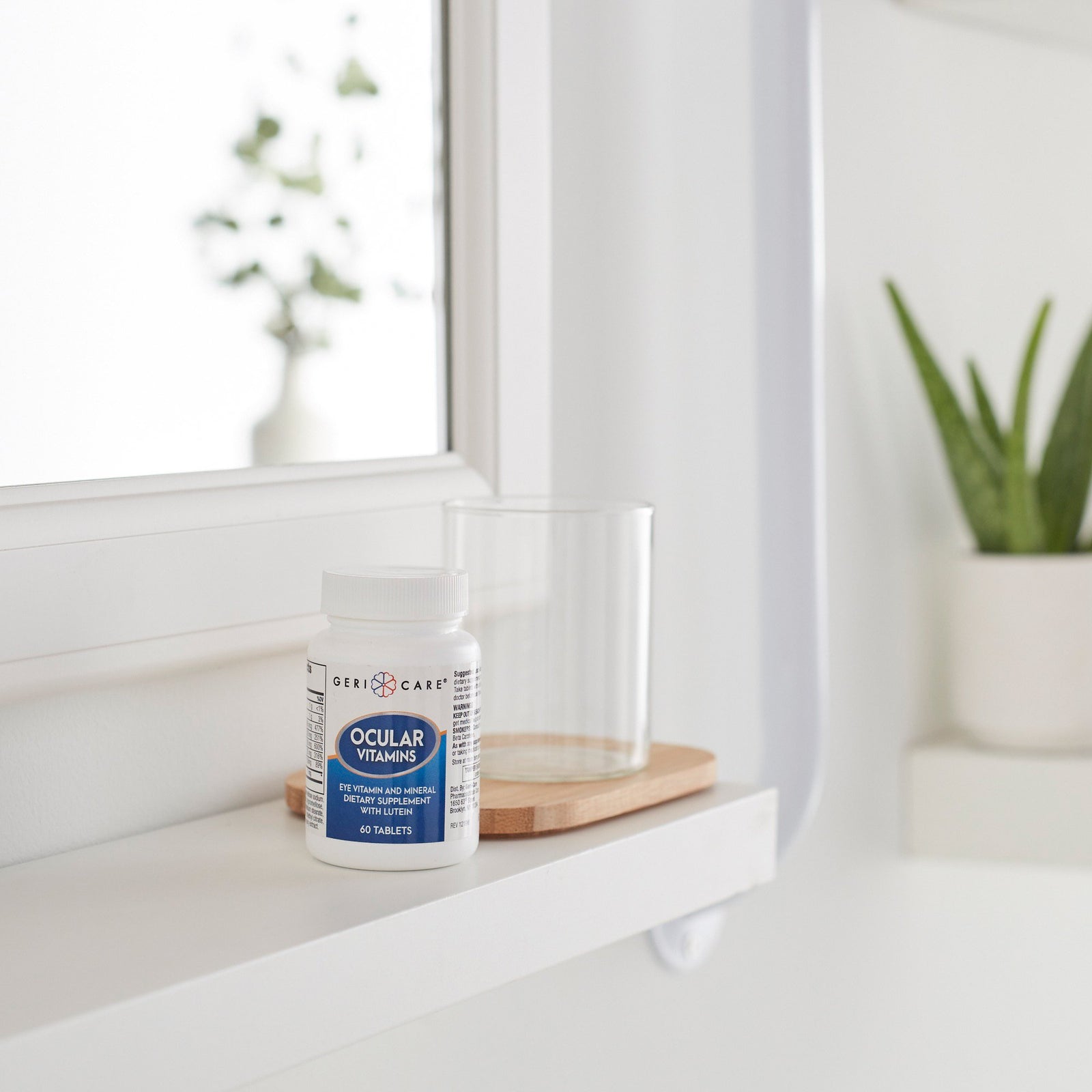 Geri-Care Ocular Vitamins Eye Vitamin and Mineral Dietary Supplement with Lutein