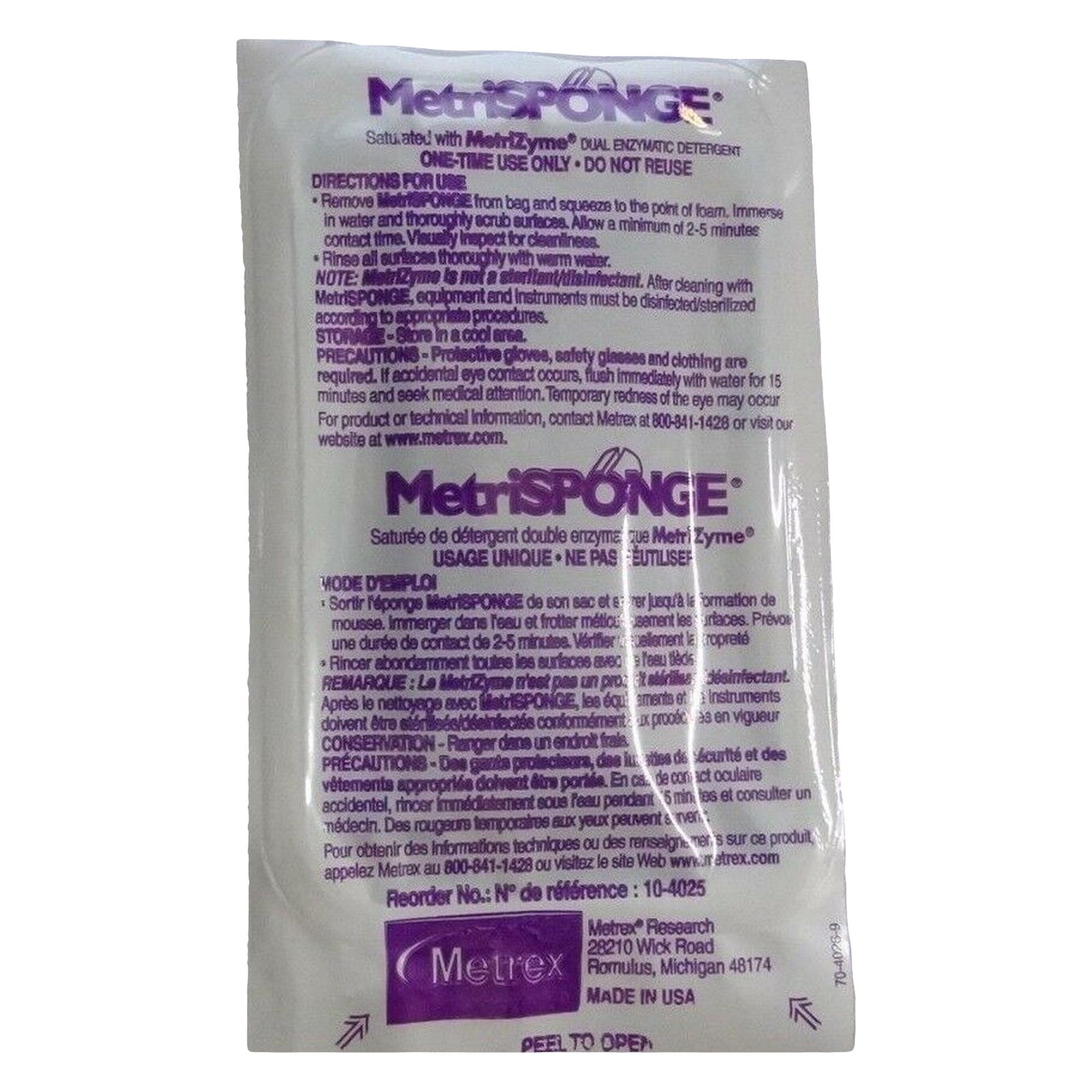 MetriSponge Instrument Cleaning Sponge