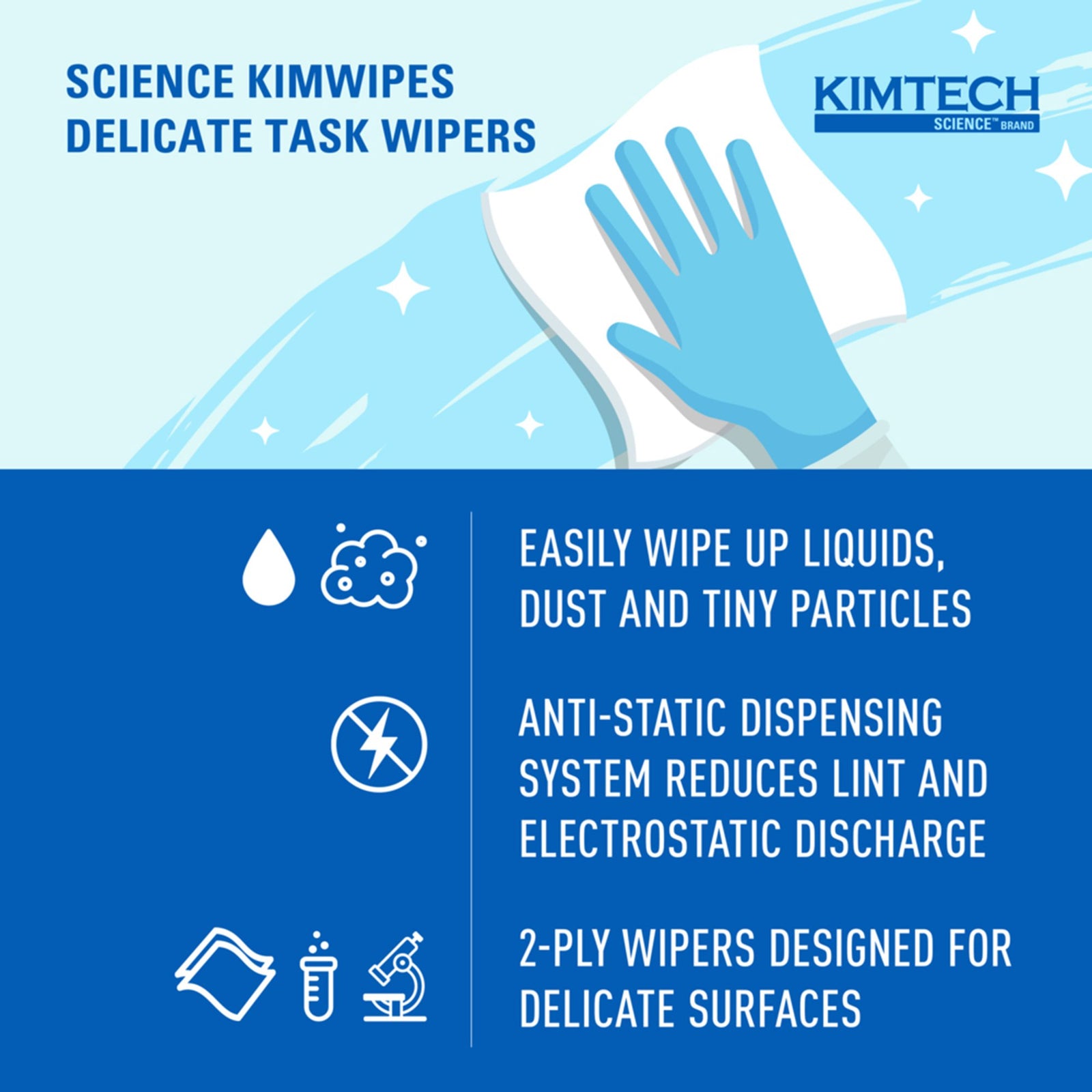 Kimtech Science Kimwipes Delicate Task Wipe