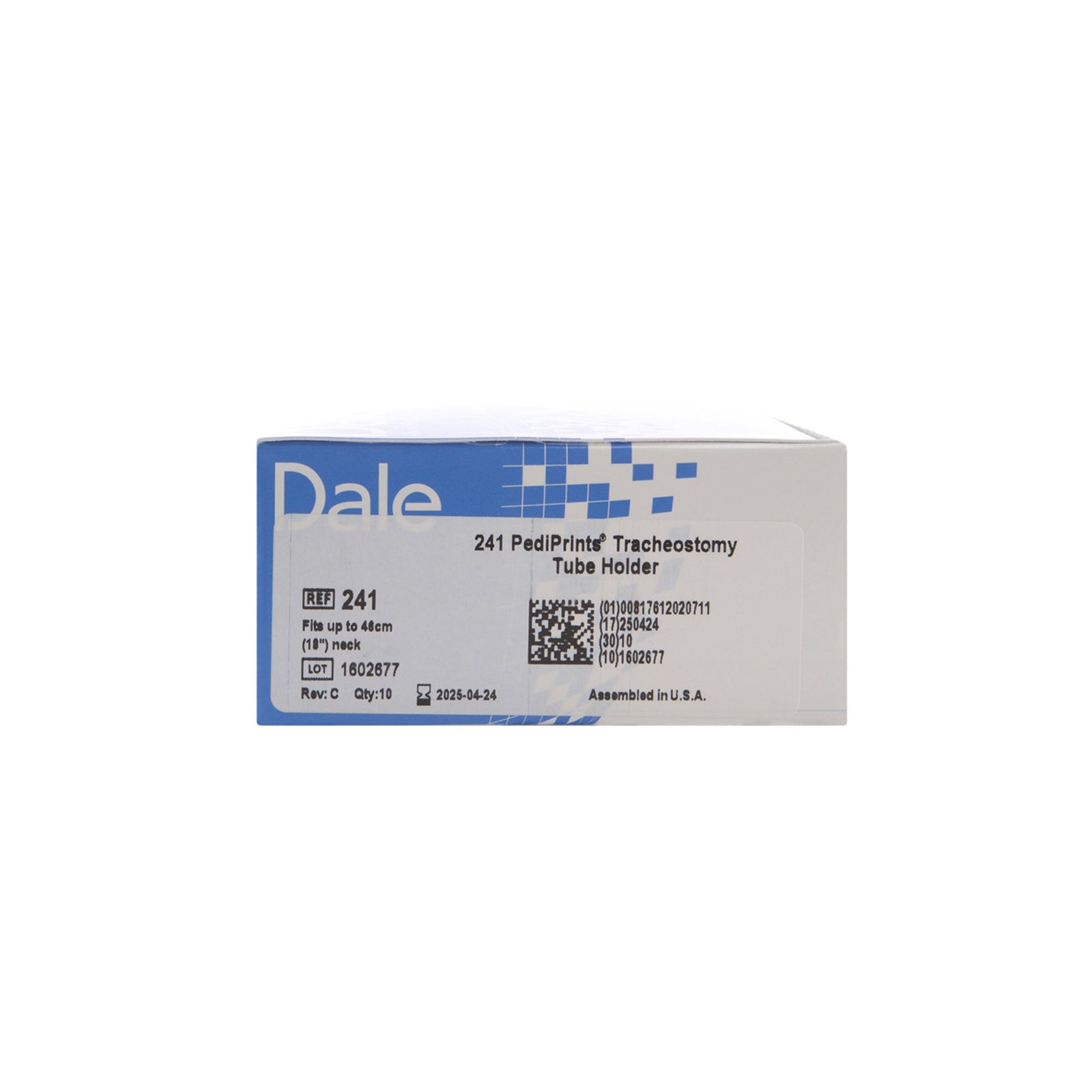 Dale Pedi Prints Tracheostomy Tube Holder