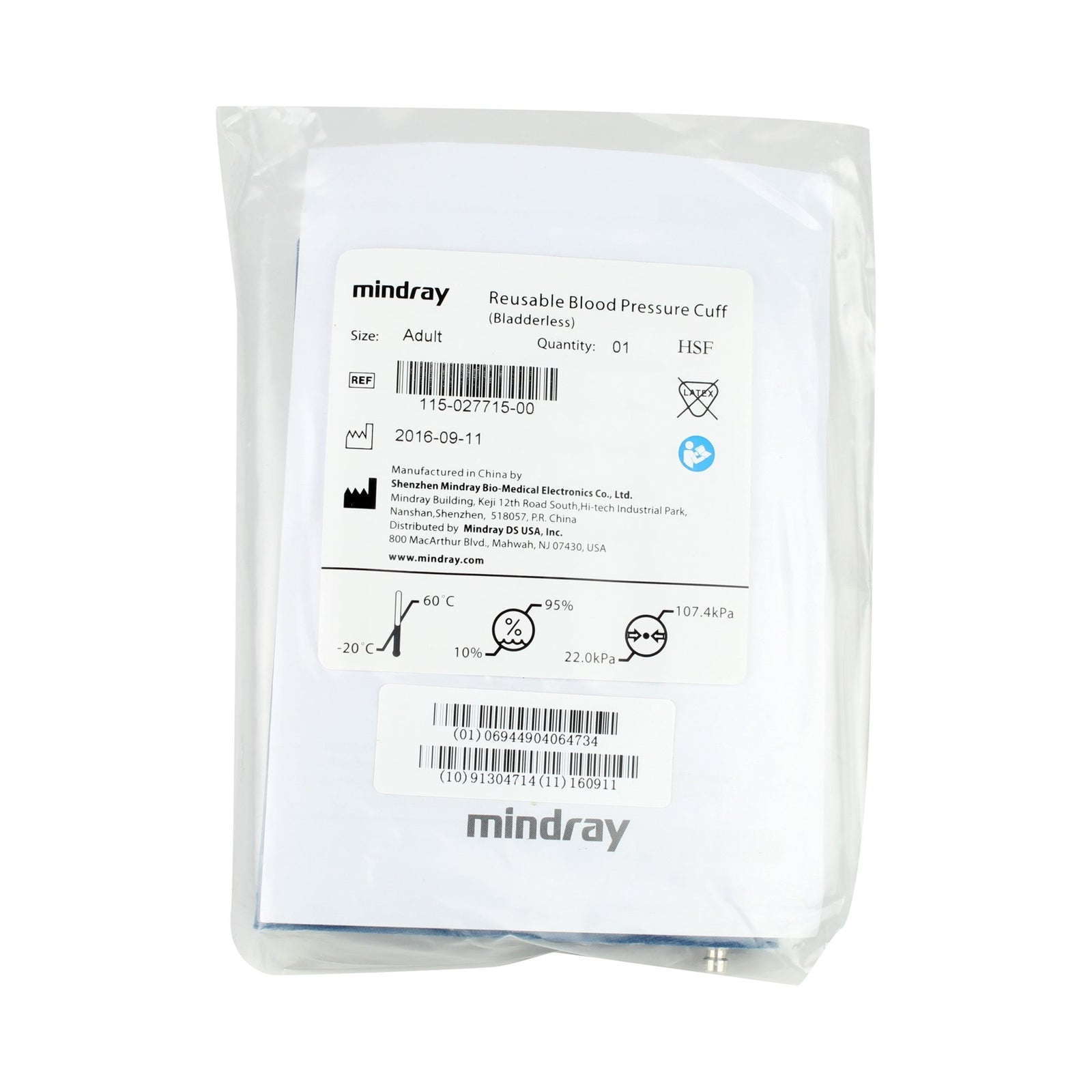 Mindray Reusable Blood Pressure Cuff