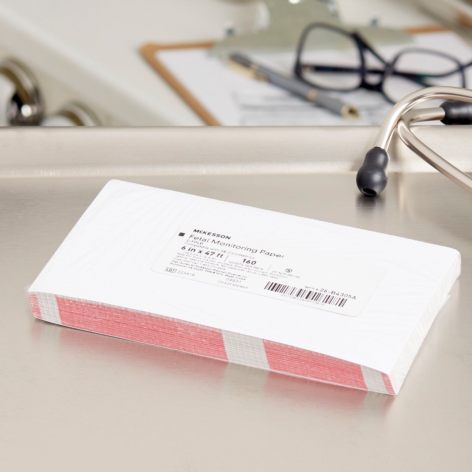 McKesson Fetal Diagnostic Monitor Recording Paper