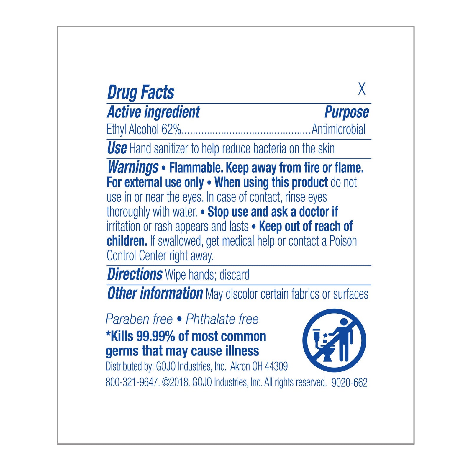 Purell Sanitizing Wipes 1,000 Ct/100Ct (Ethyl Alcohol)