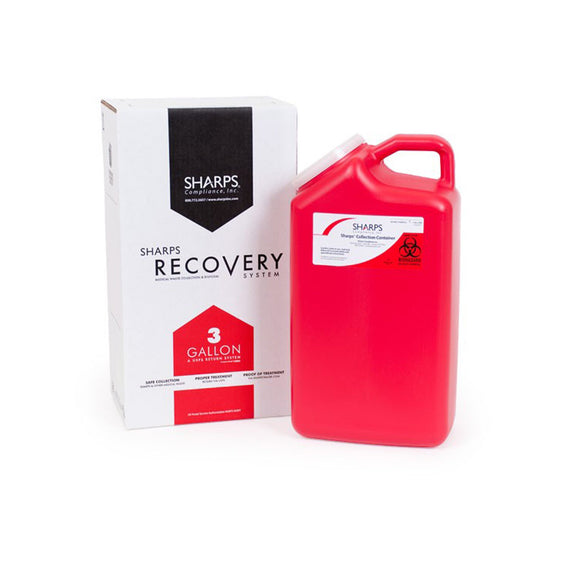 Sharps Recovery System Mailback Sharps Container
