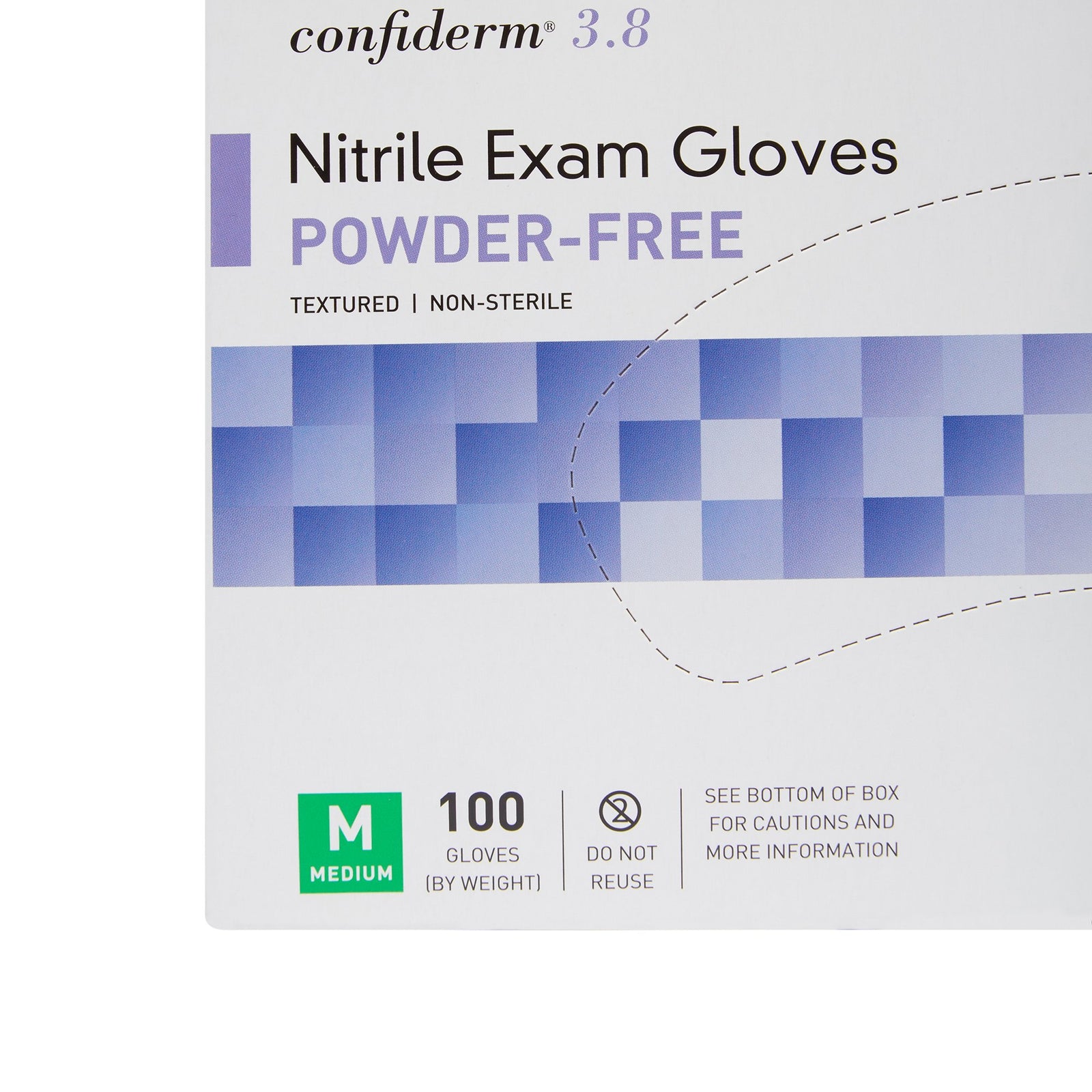 McKesson Confiderm 3.8 Nitrile Exam Glove
