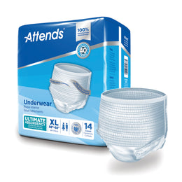 Attends Advanced Unisex Adult Absorbent Underwear