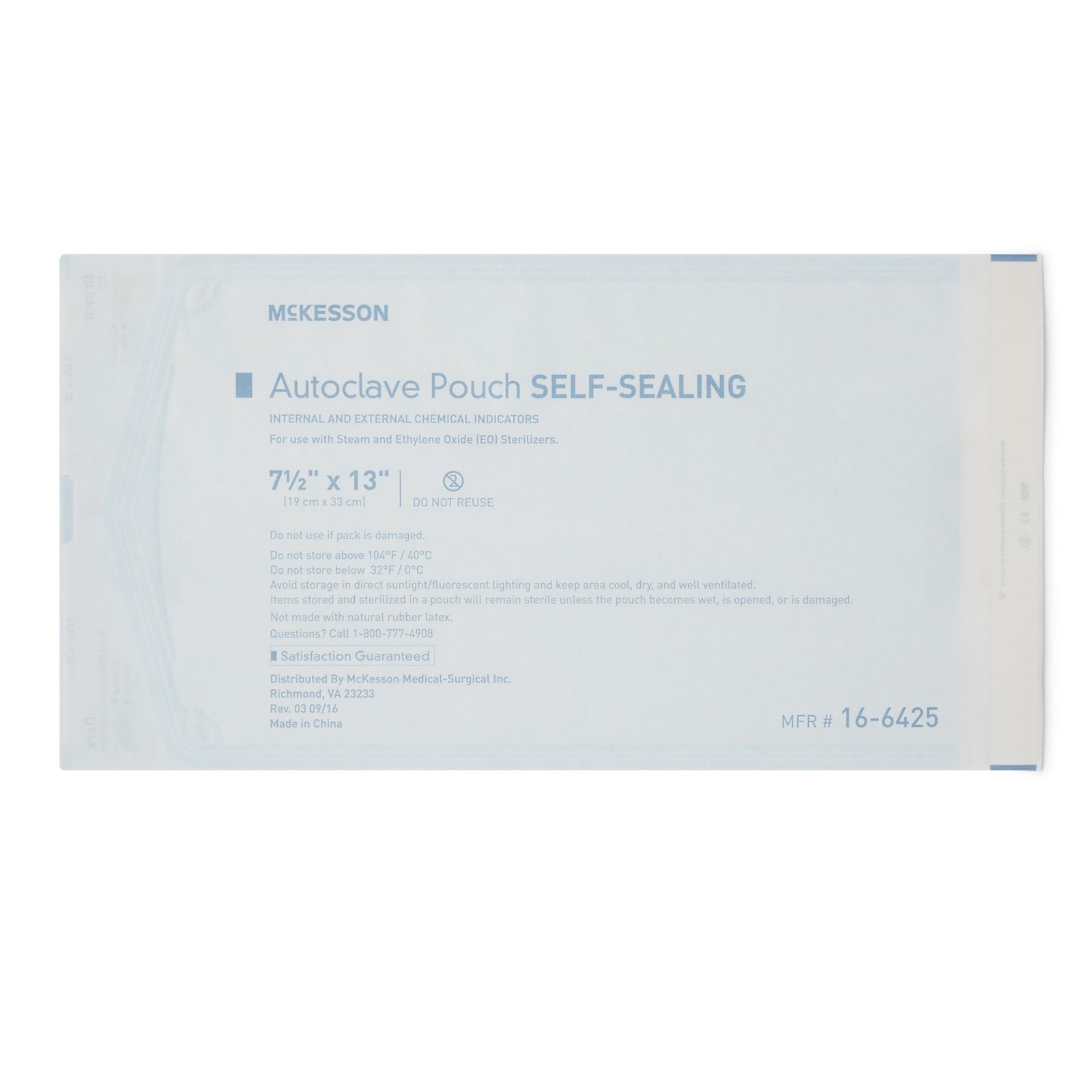 McKesson Sterilization Pouch