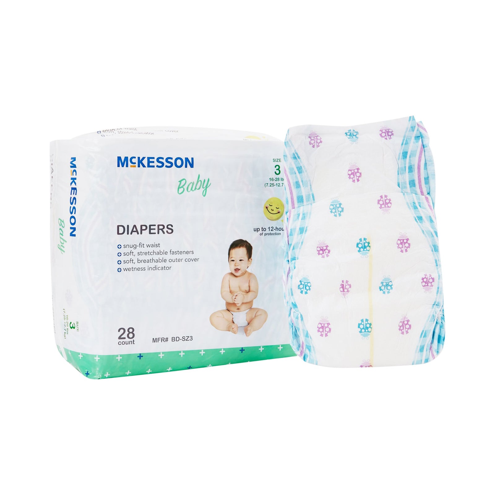 McKesson Unisex Baby Diaper